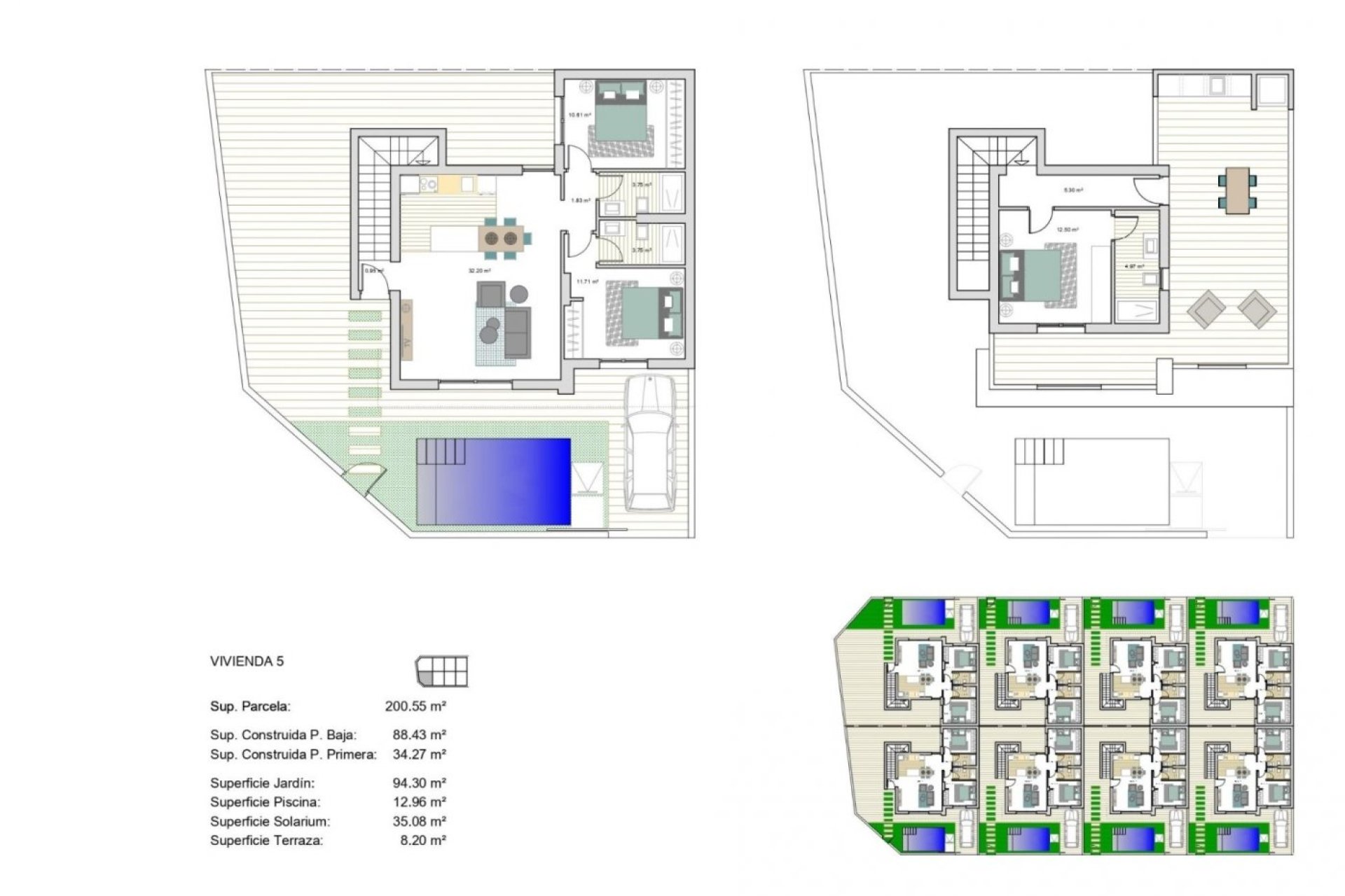 Obra nueva - Villa -
Torre Pacheco - Roldán