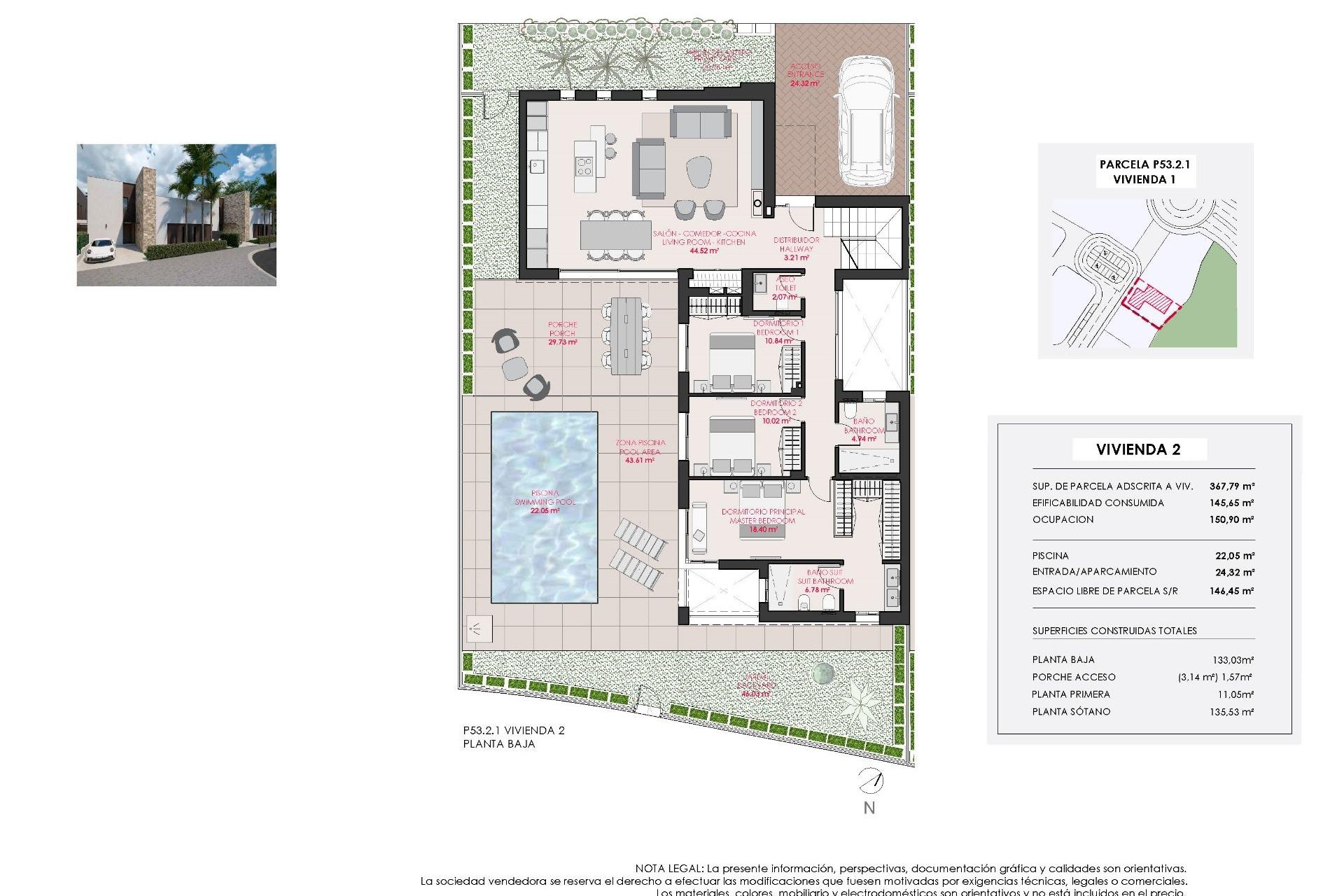 Obra nueva - Villa -
Torre Pacheco - Santa Rosalia Lake And Life Resort