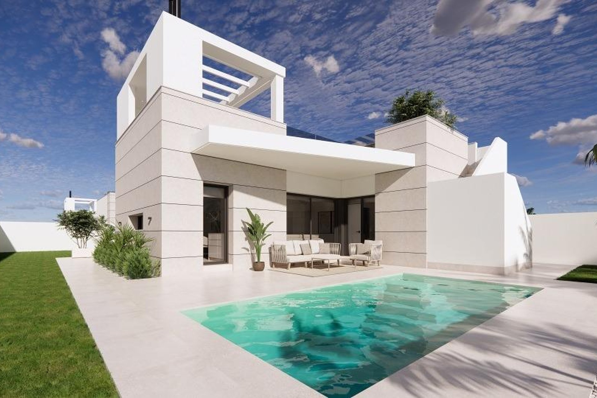 Obra nueva - Villa -
Torrevieja - San Luis - Chaparal