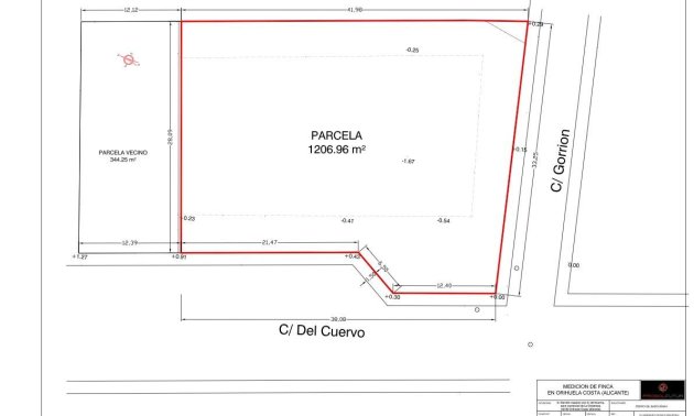 Parcela / Terreno - Reventa -
            Orihuela Costa - RF-24567