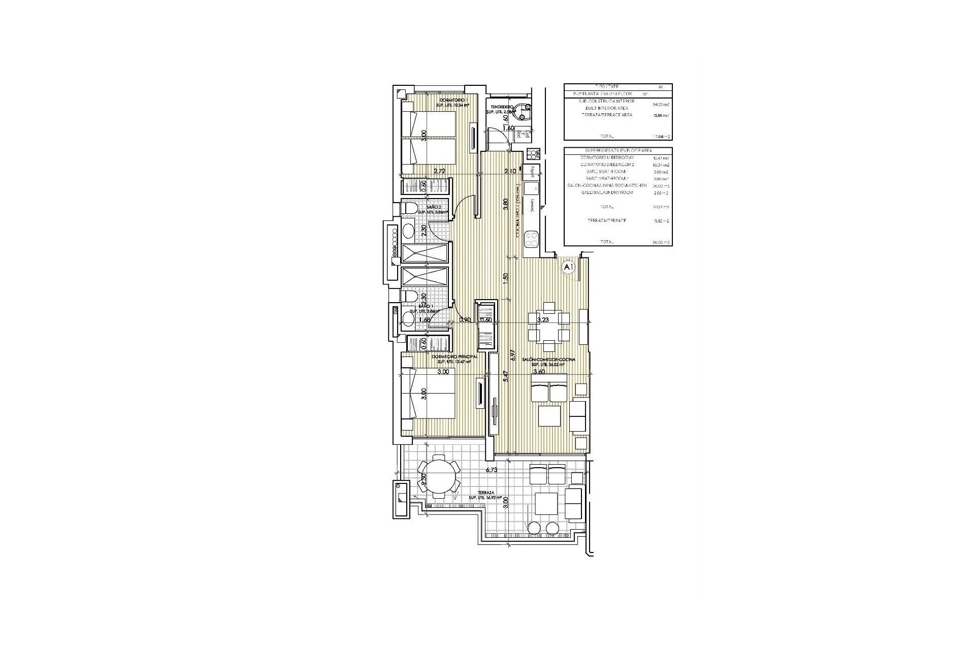 Resale - Apartment / flat -
Orihuela Costa - Villamartin
