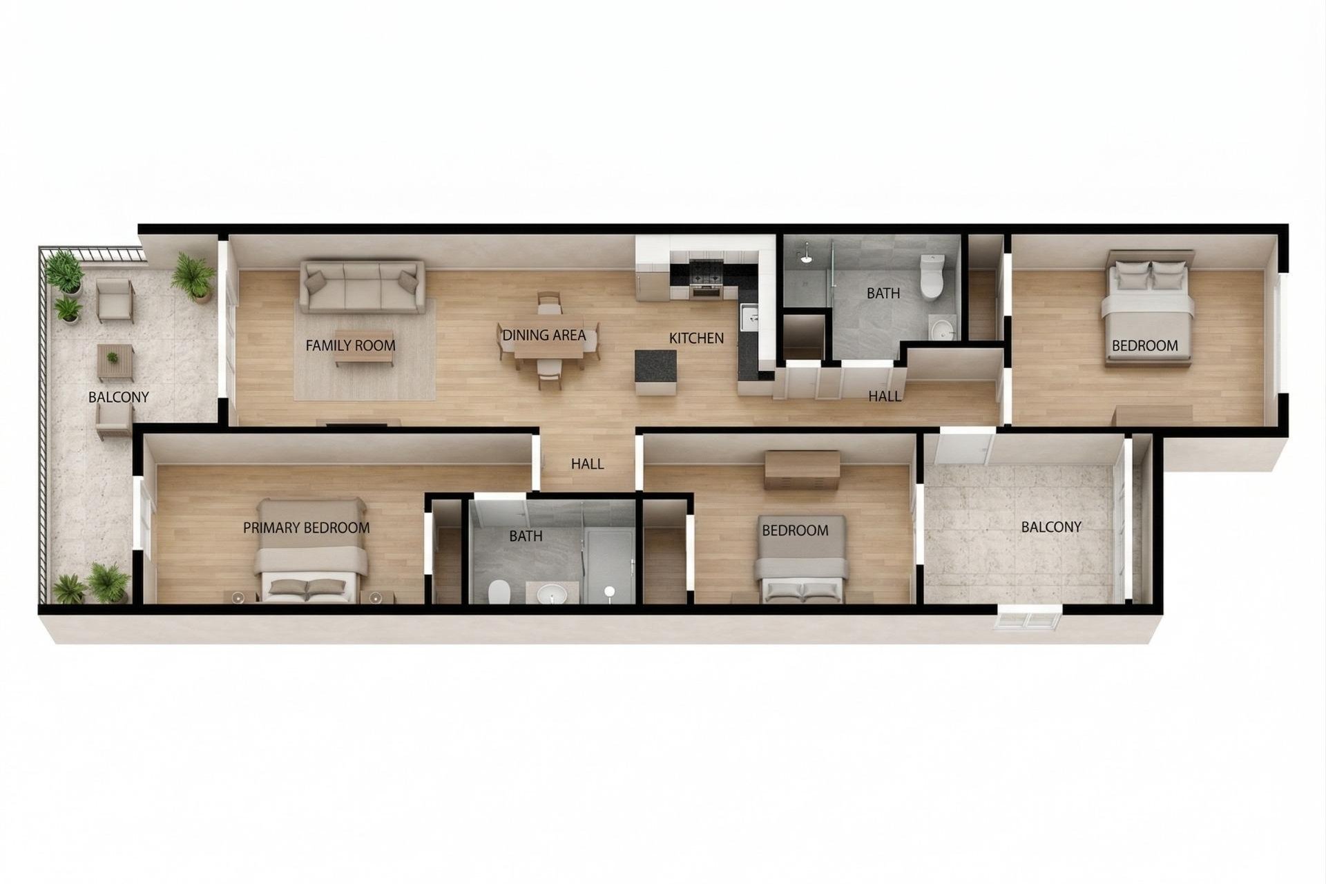 Resale - Apartment / flat -
Torrevieja - Frutales - Rosaleda