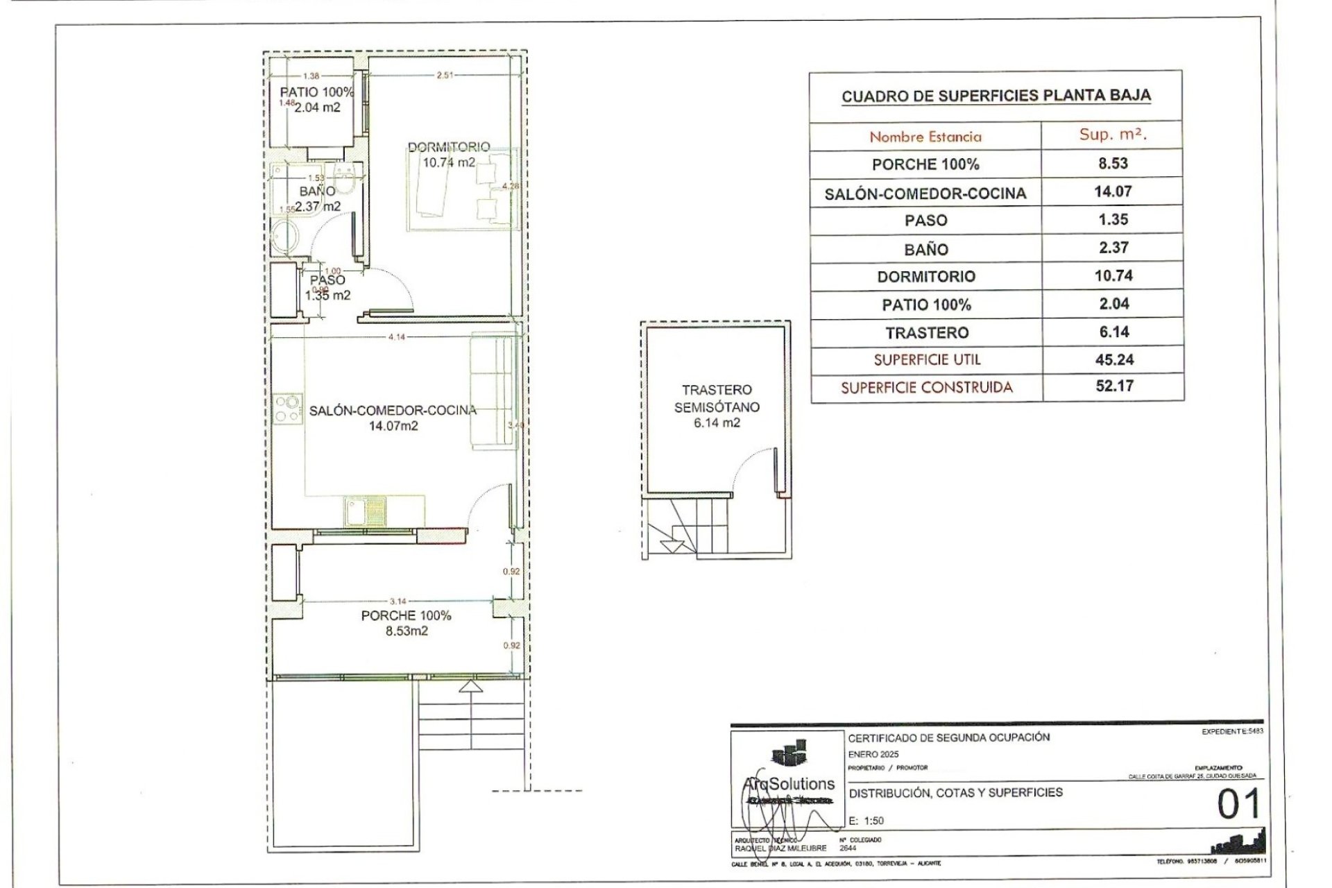 Resale - Bungalow -
Ciudad Quesada - Altos de Quesada