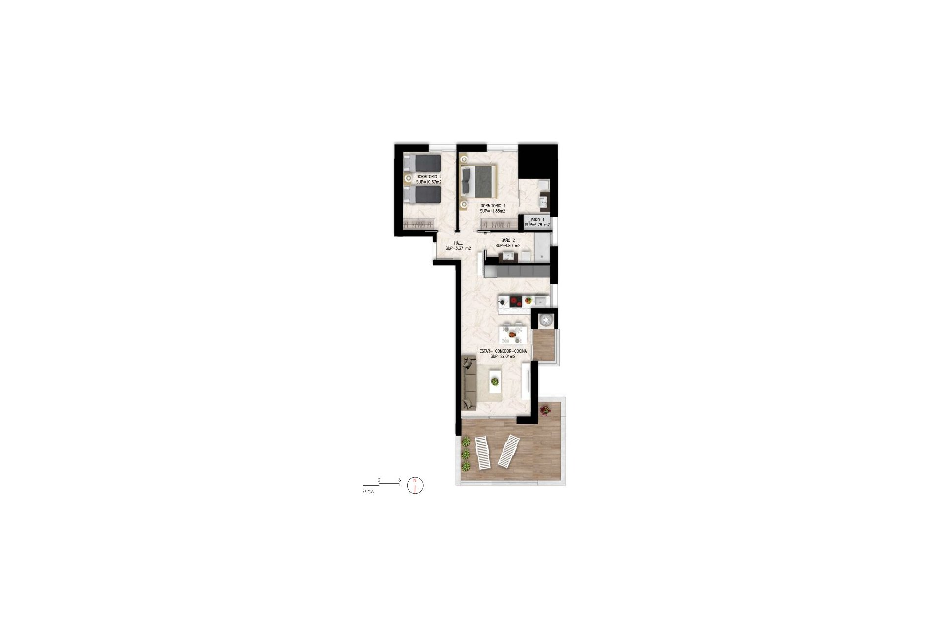 Reventa - Apartamento / piso -
Orihuela - Orihuela Costa