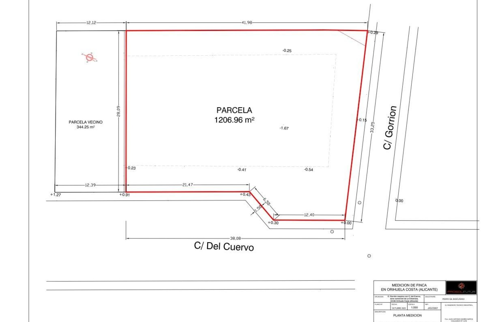 Reventa - Parcela / Terreno -
Orihuela Costa - La Florida
