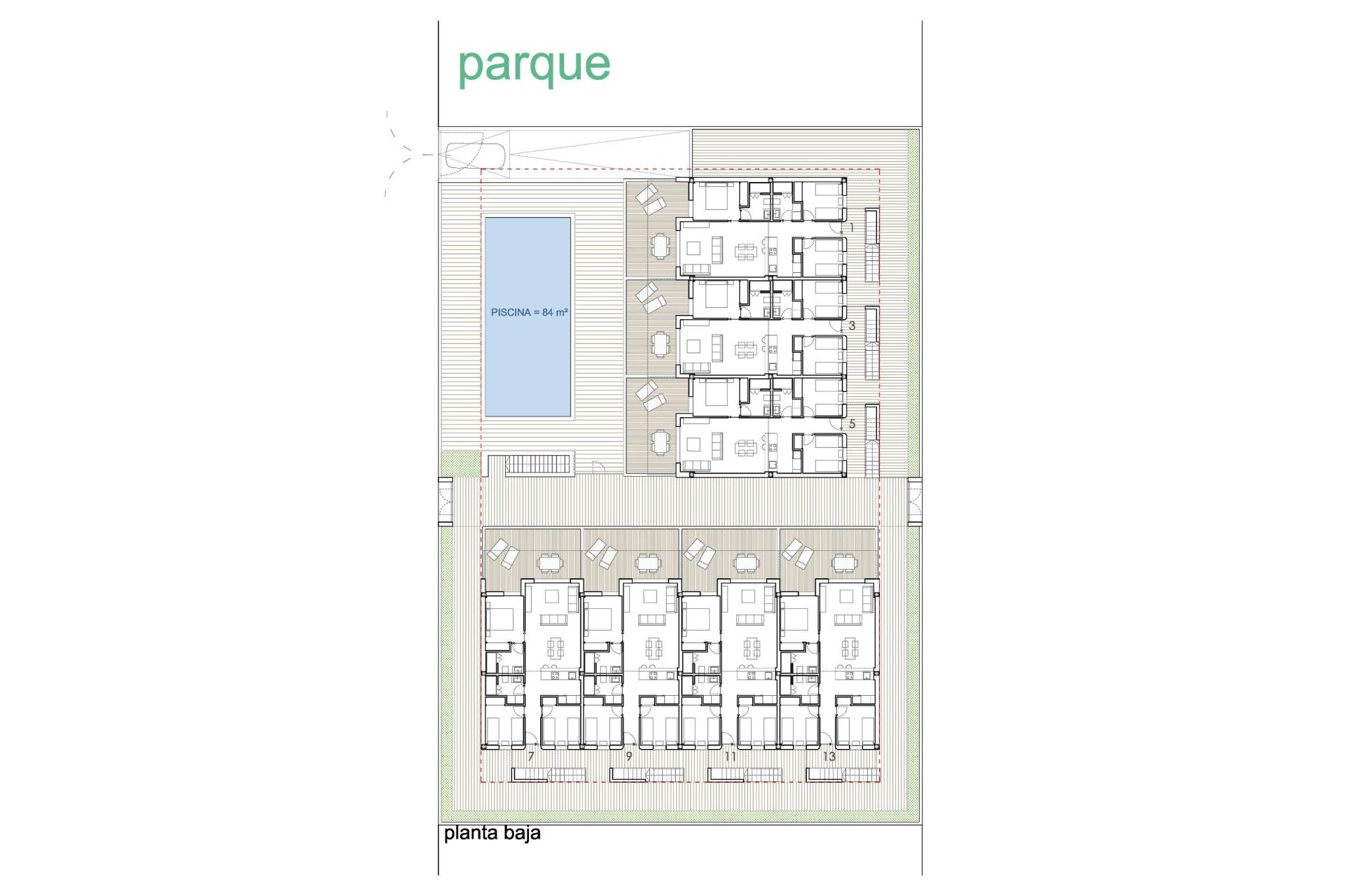 Rynek pierwotny - Bungalowy -
Bigastro - Loma Alta