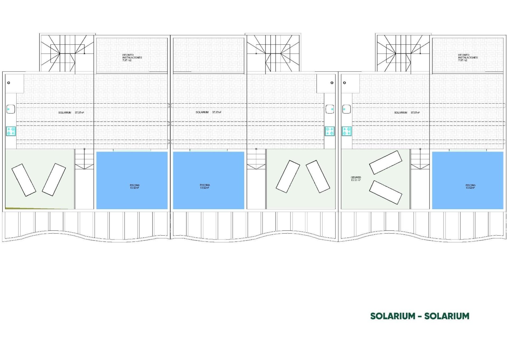 Rynek pierwotny - Bungalowy -
Pilar de la Horadada - parques de Andromeda