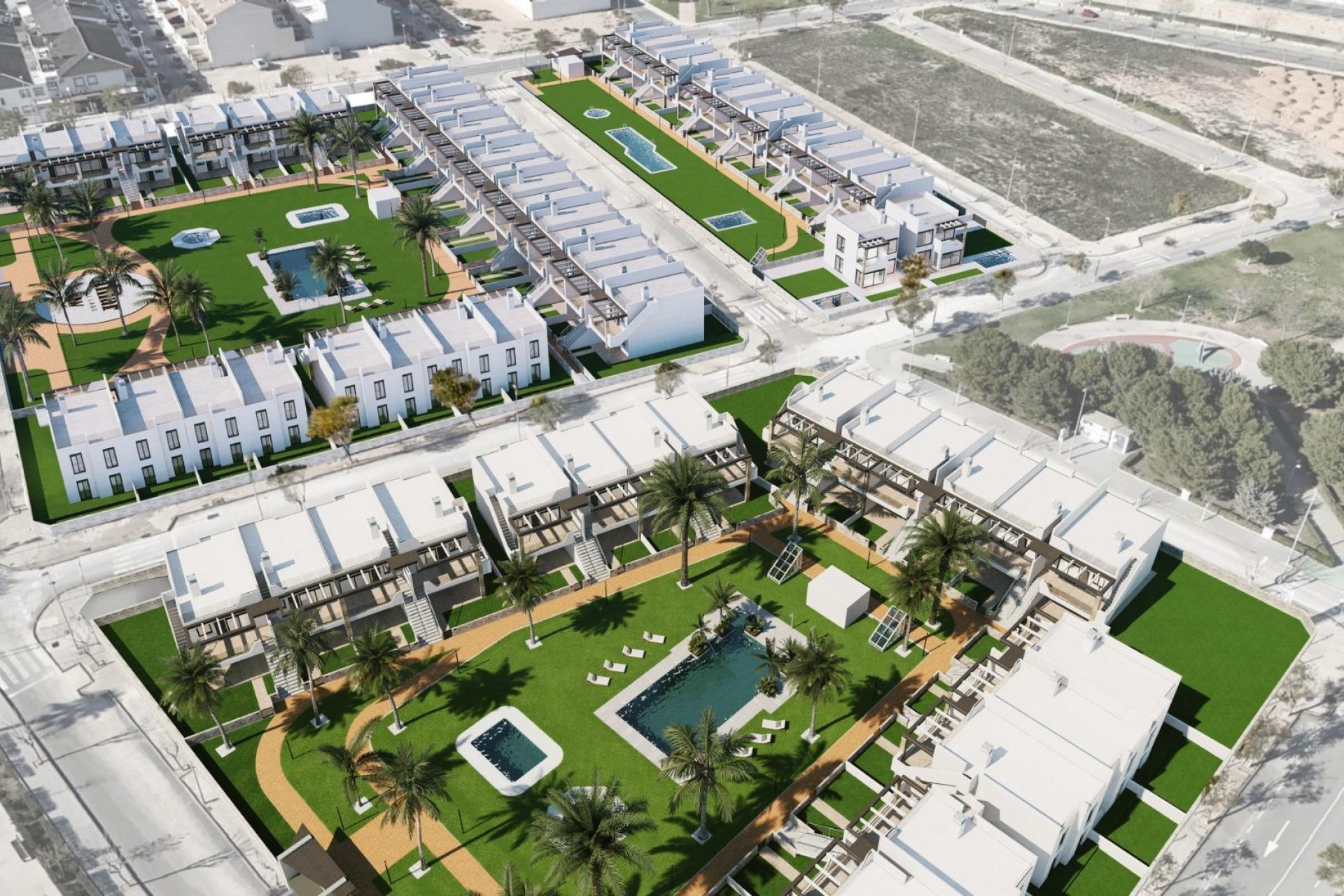 Rynek pierwotny - Bungalowy -
Pilar de la Horadada - pueblo