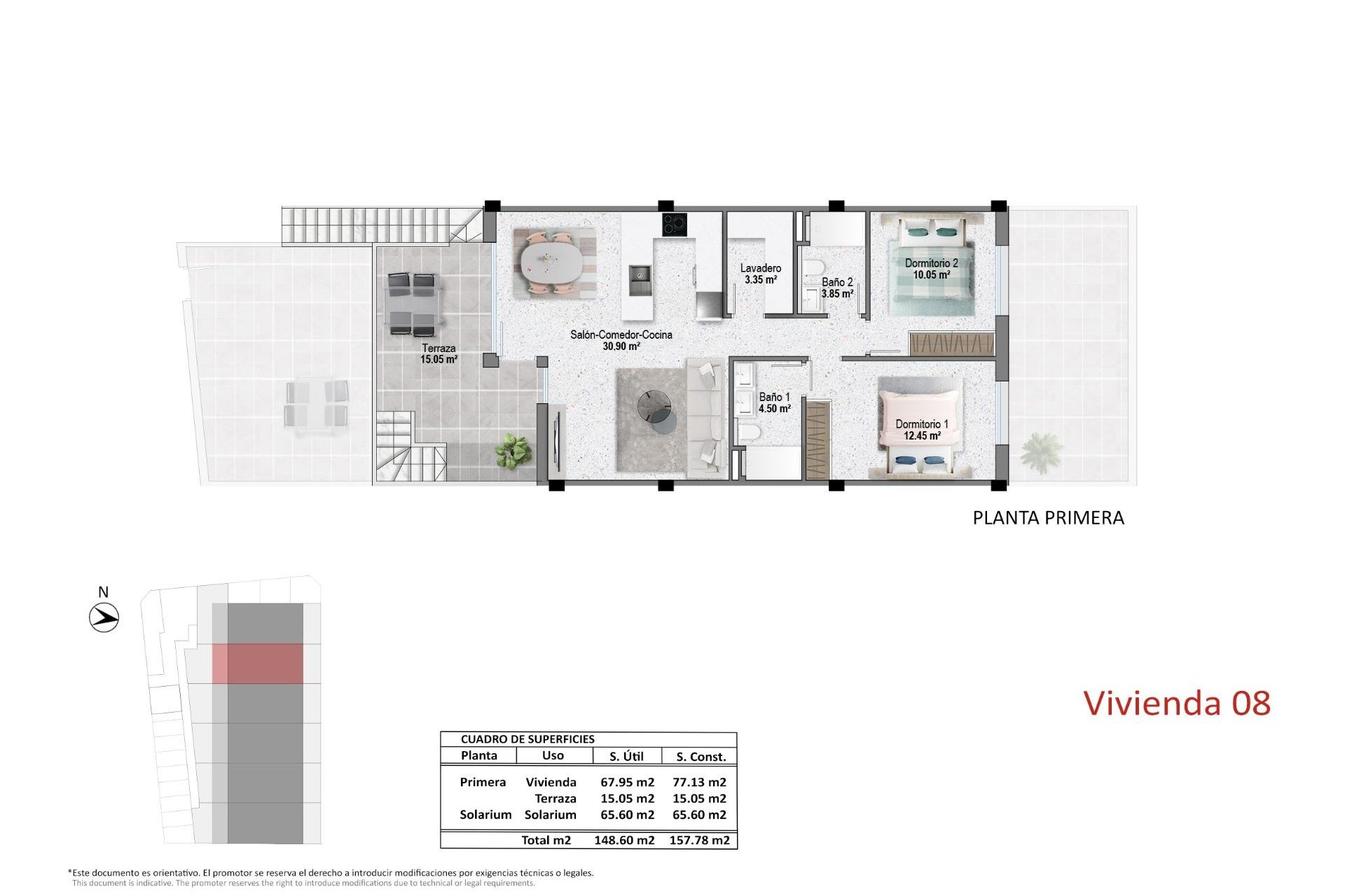 Rynek pierwotny - Bungalowy -
Pilar de la Horadada - pueblo