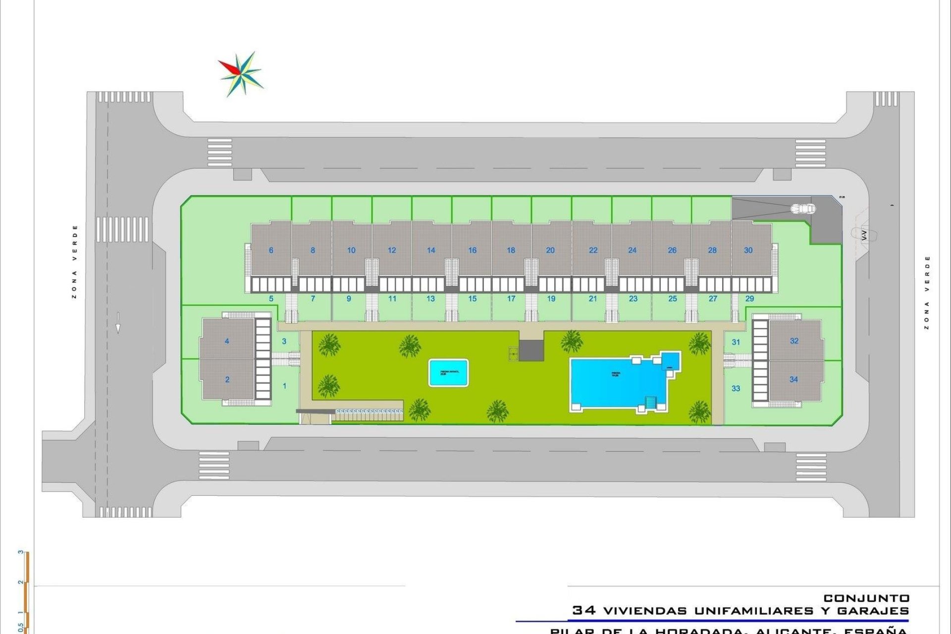 Rynek pierwotny - Bungalowy -
Pilar de la Horadada - pueblo