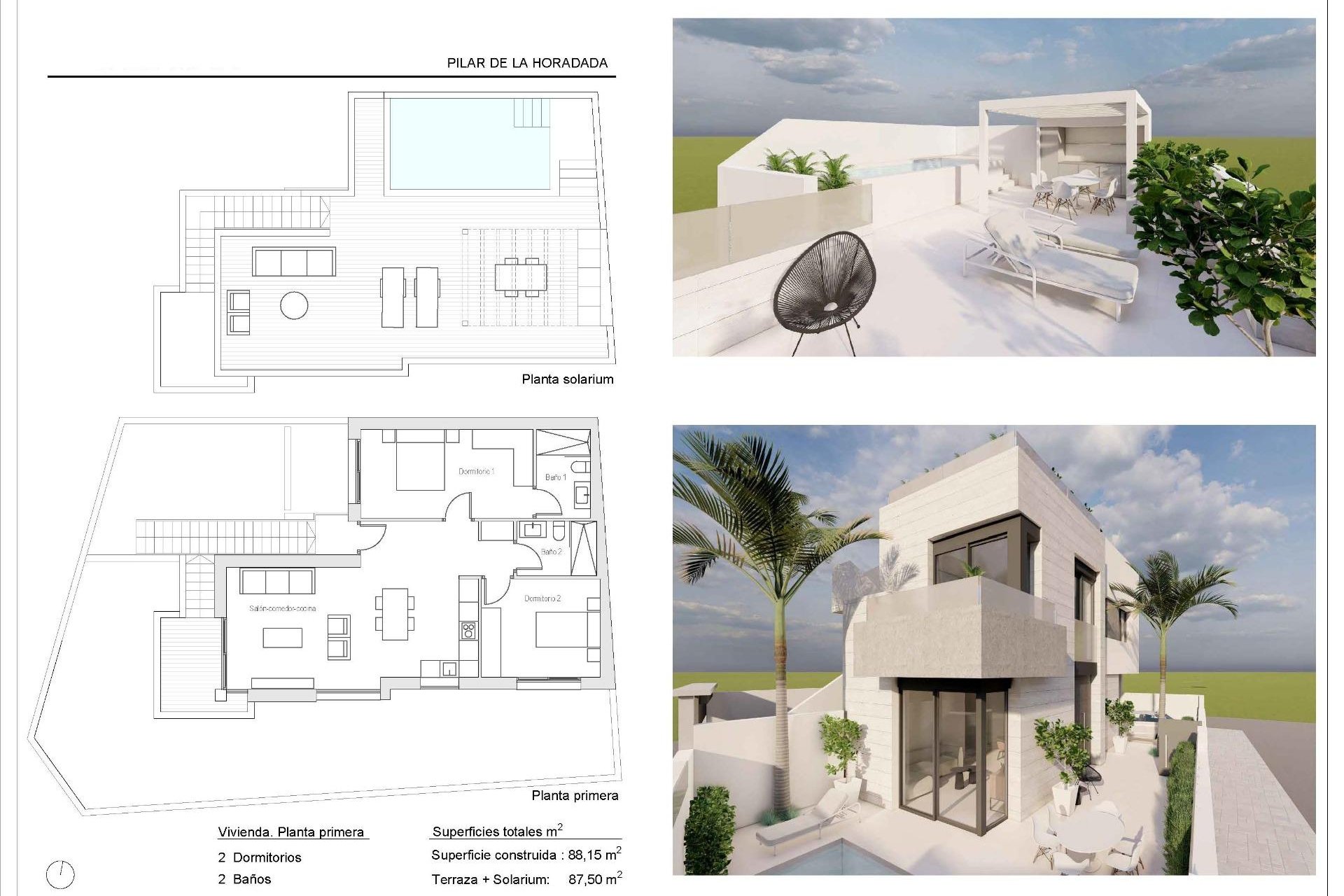 Rynek pierwotny - Bungalowy -
Pilar de la Horadada - pueblo