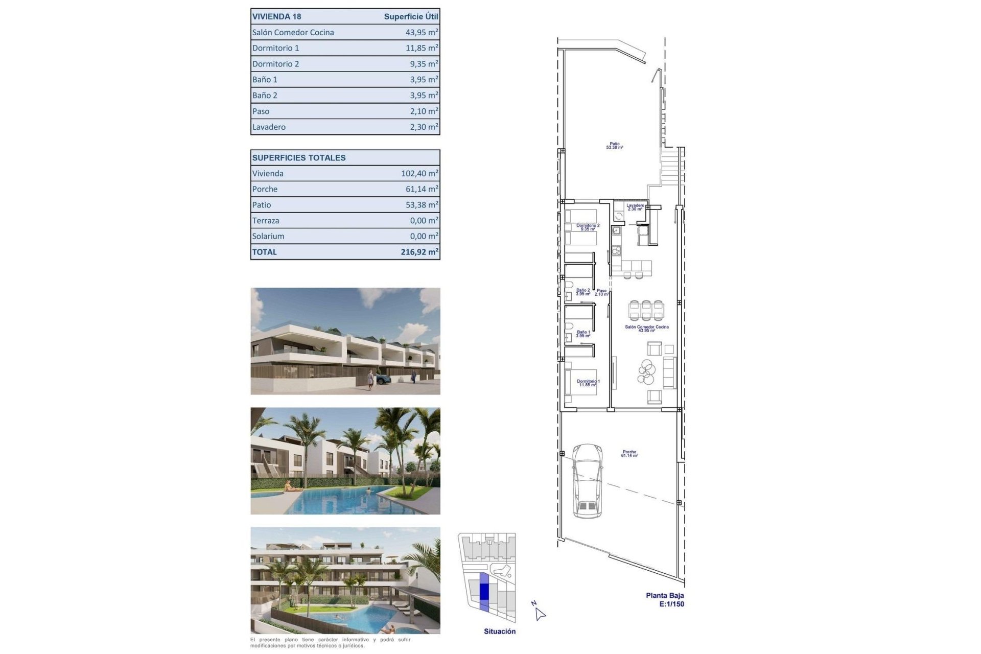 Rynek pierwotny - Bungalowy -
Pilar de la Horadada - pueblo