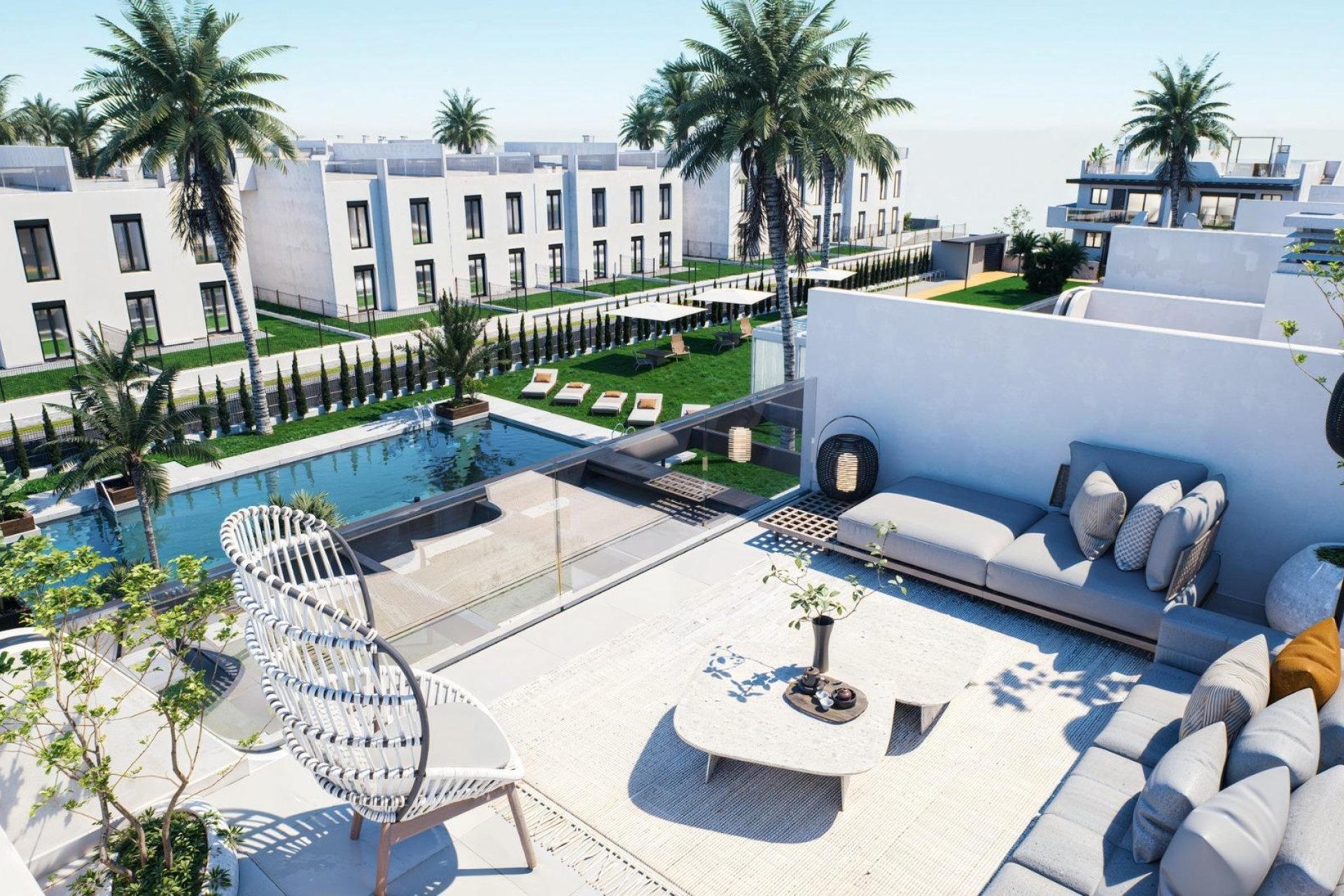 Rynek pierwotny - Bungalowy -
Pilar de la Horadada - pueblo