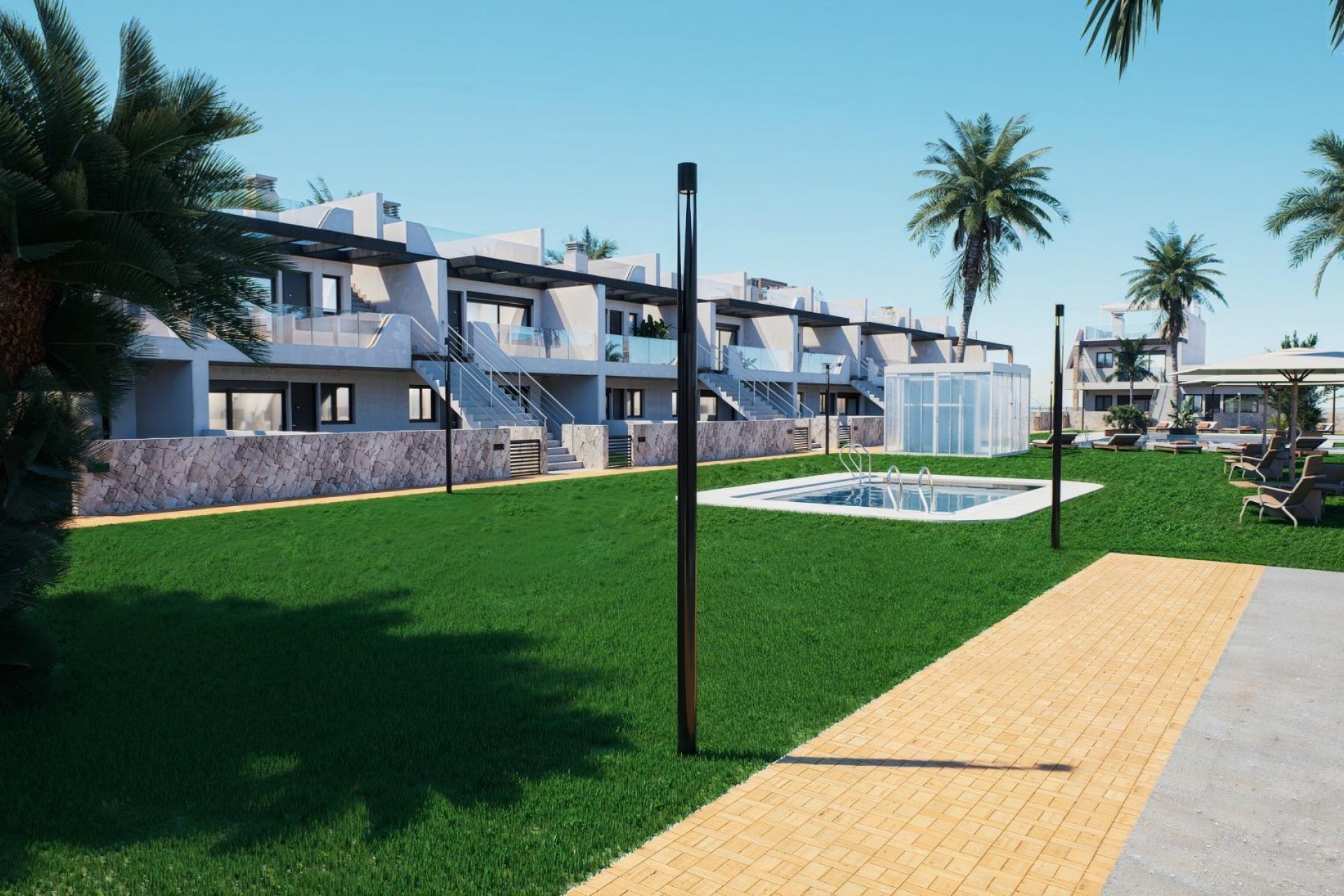 Rynek pierwotny - Bungalowy -
Pilar de la Horadada - pueblo