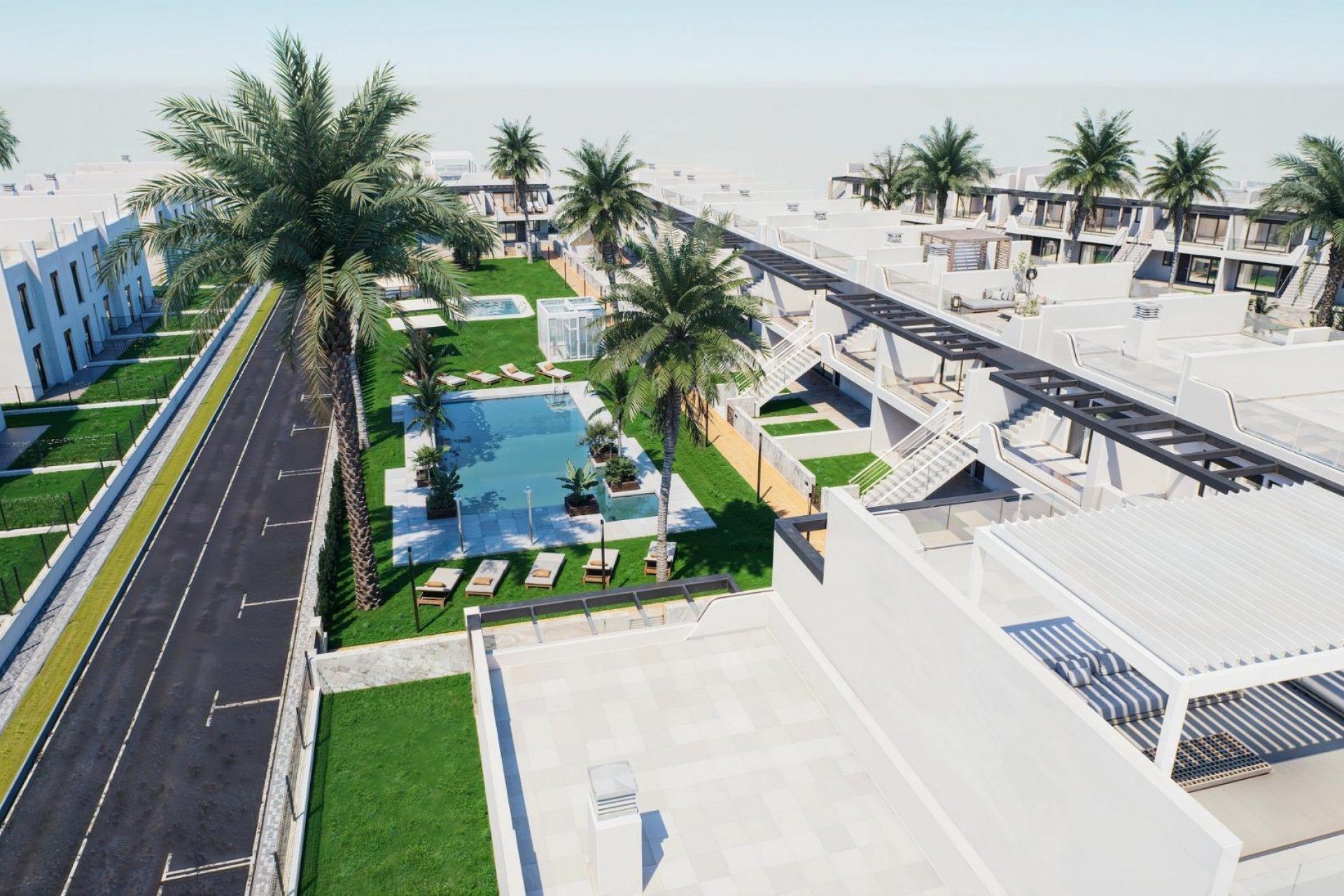 Rynek pierwotny - Bungalowy -
Pilar de la Horadada - pueblo