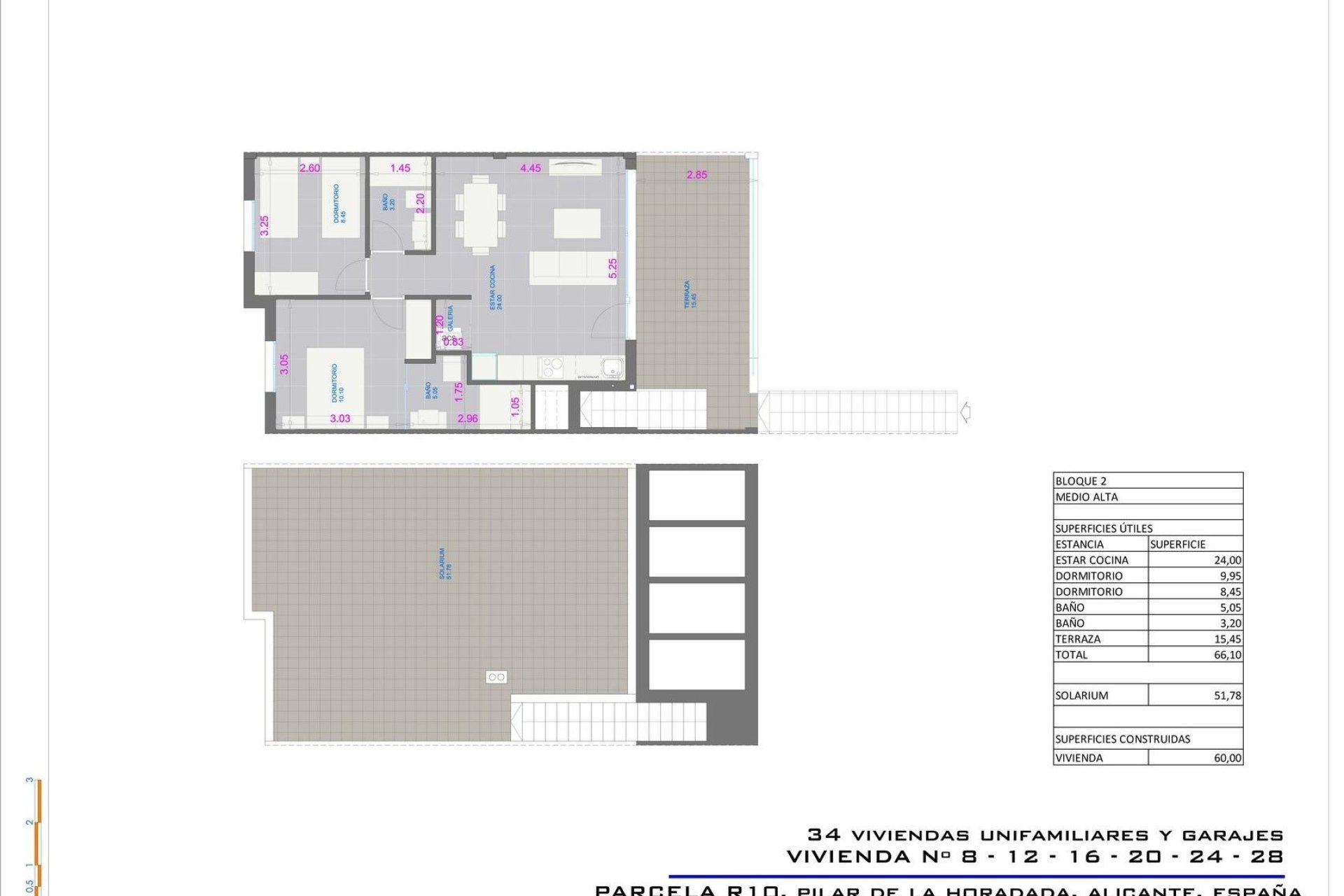 Rynek pierwotny - Bungalowy -
Pilar de la Horadada - pueblo