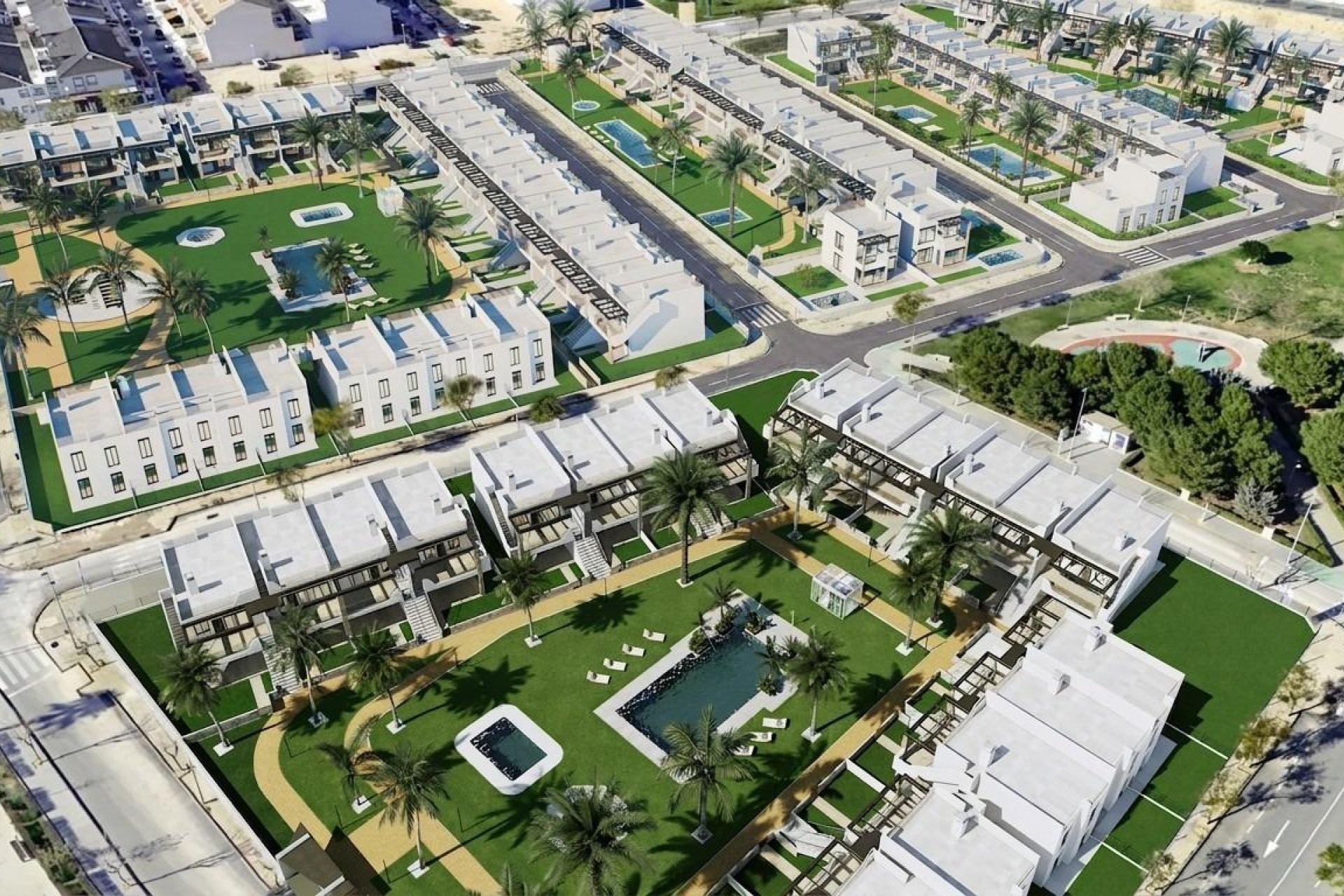 Rynek pierwotny - Bungalowy -
Pilar de la Horadada - pueblo