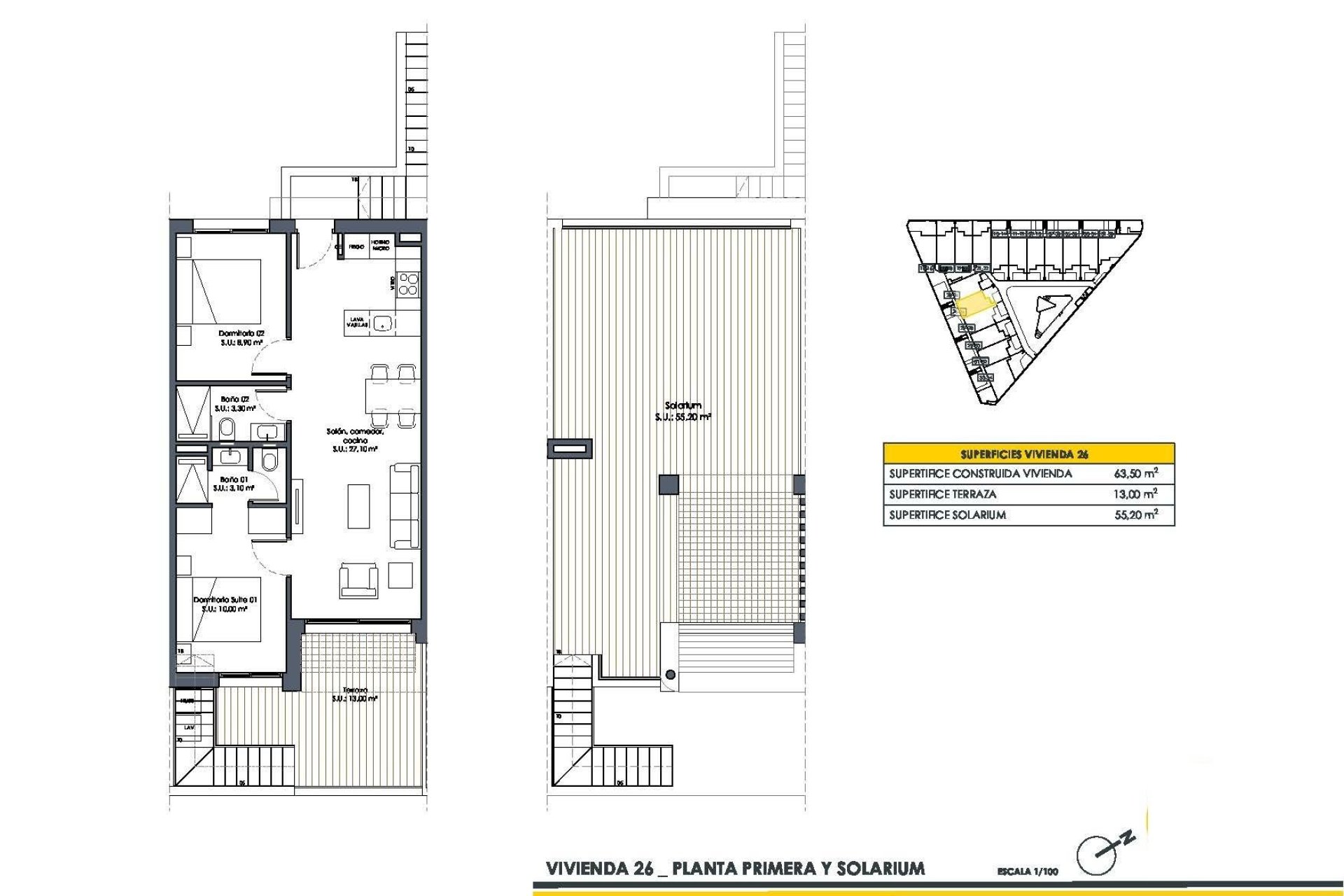 Rynek pierwotny - Bungalowy -
San Fulgencio - Pueblo