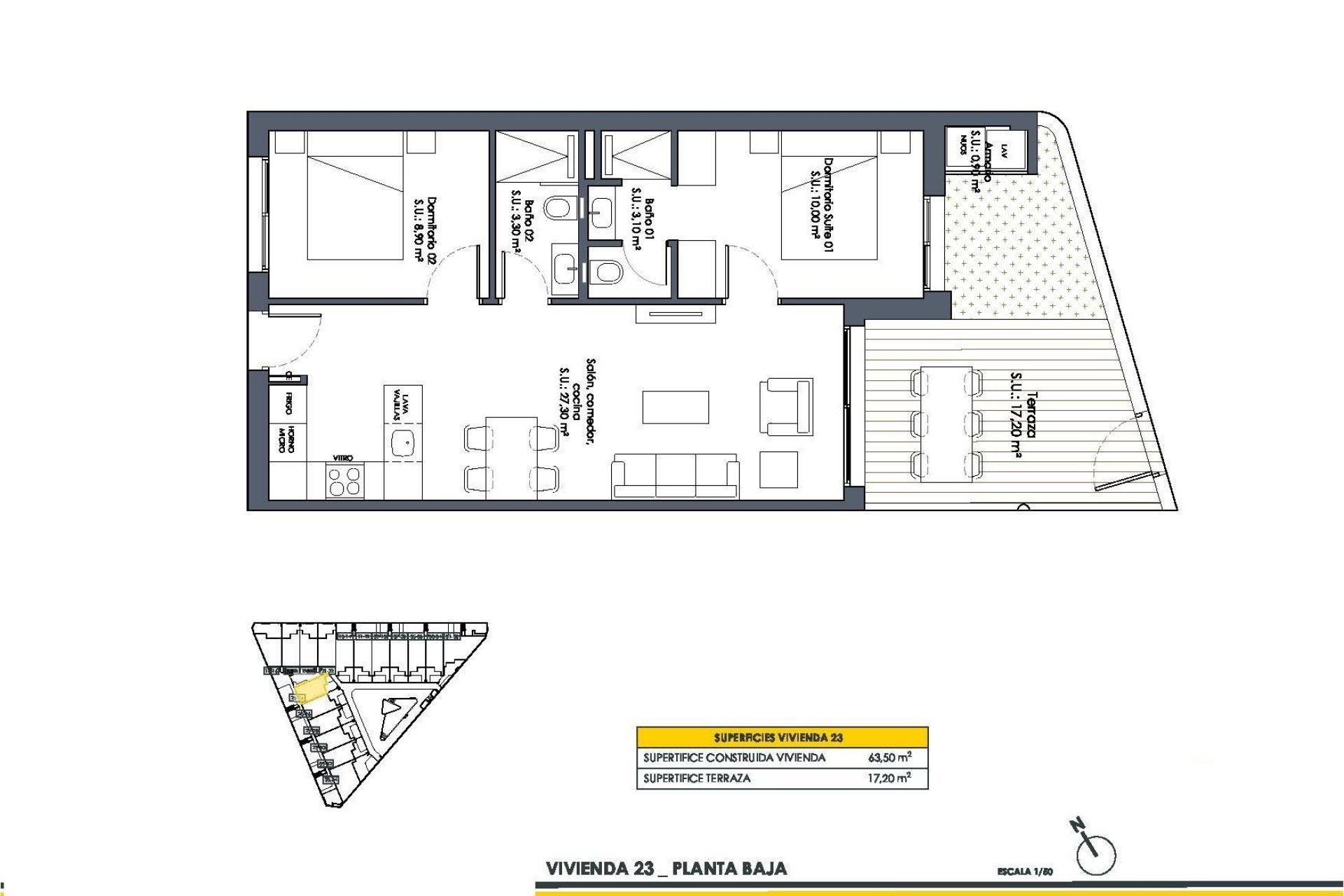 Rynek pierwotny - Bungalowy -
San Fulgencio - Pueblo