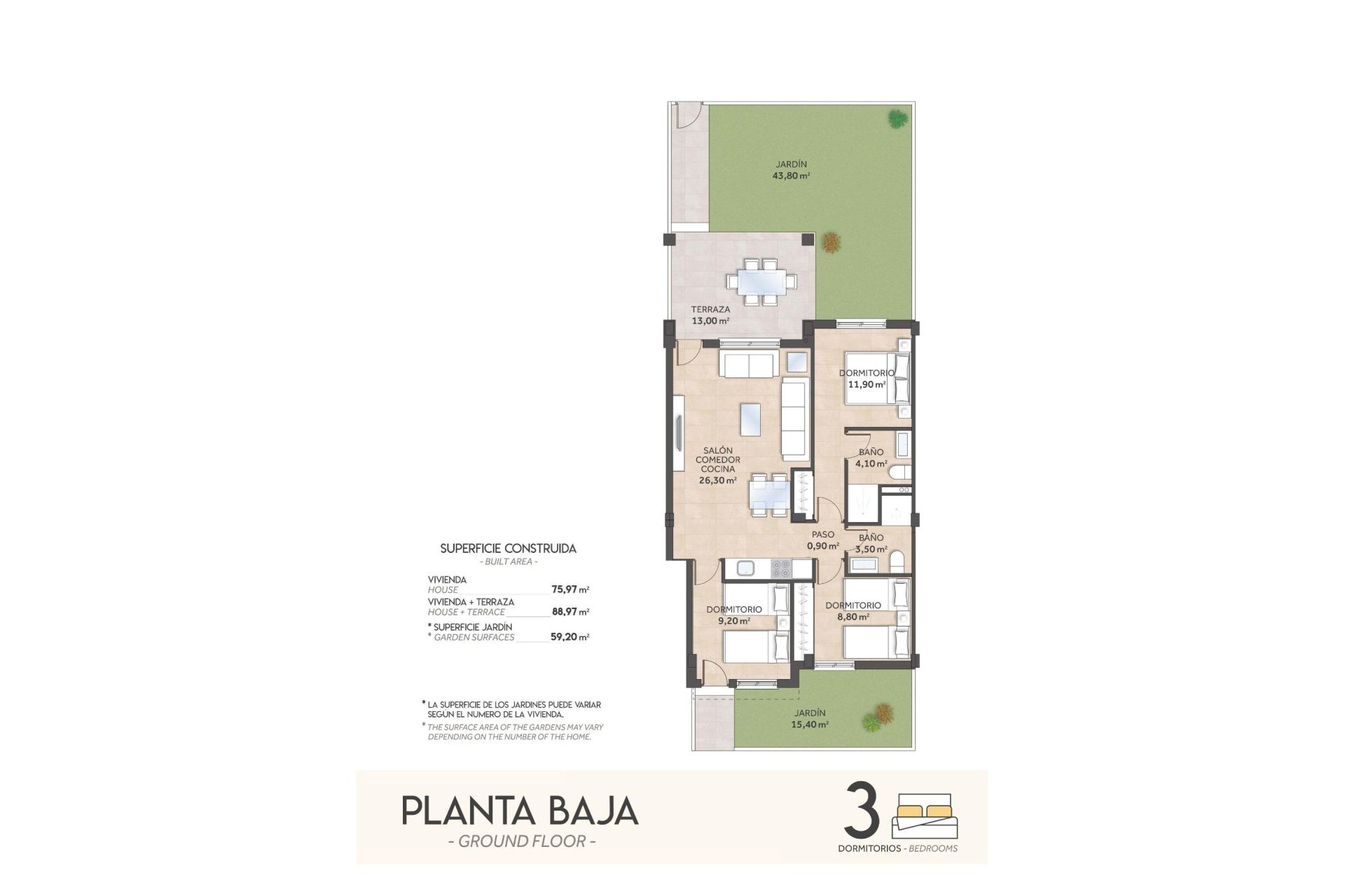 Rynek pierwotny - Bungalowy -
San Miguel de Salinas - La Cañada