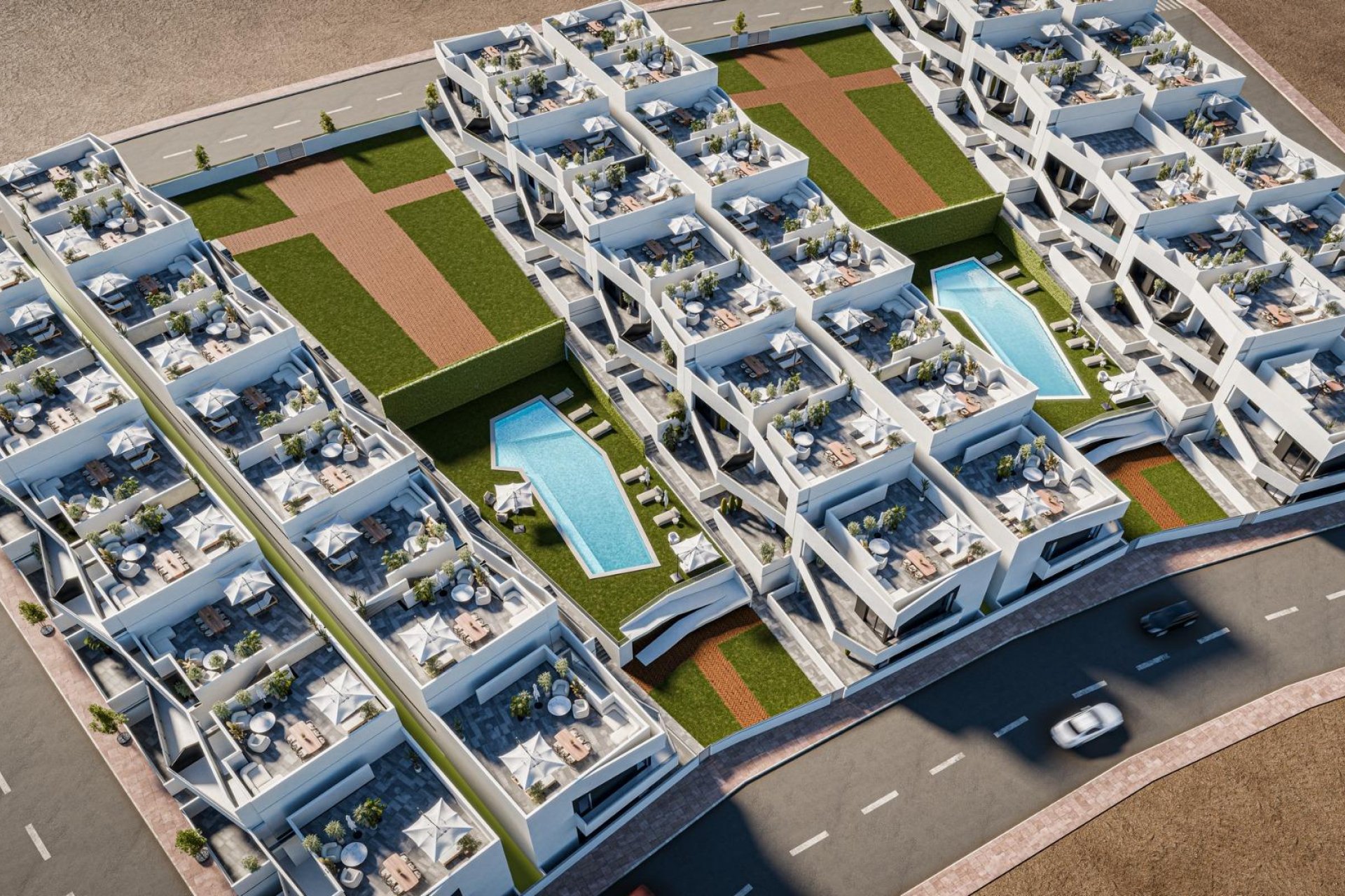 Rynek pierwotny - Bungalowy -
San Miguel de Salinas - Pueblo