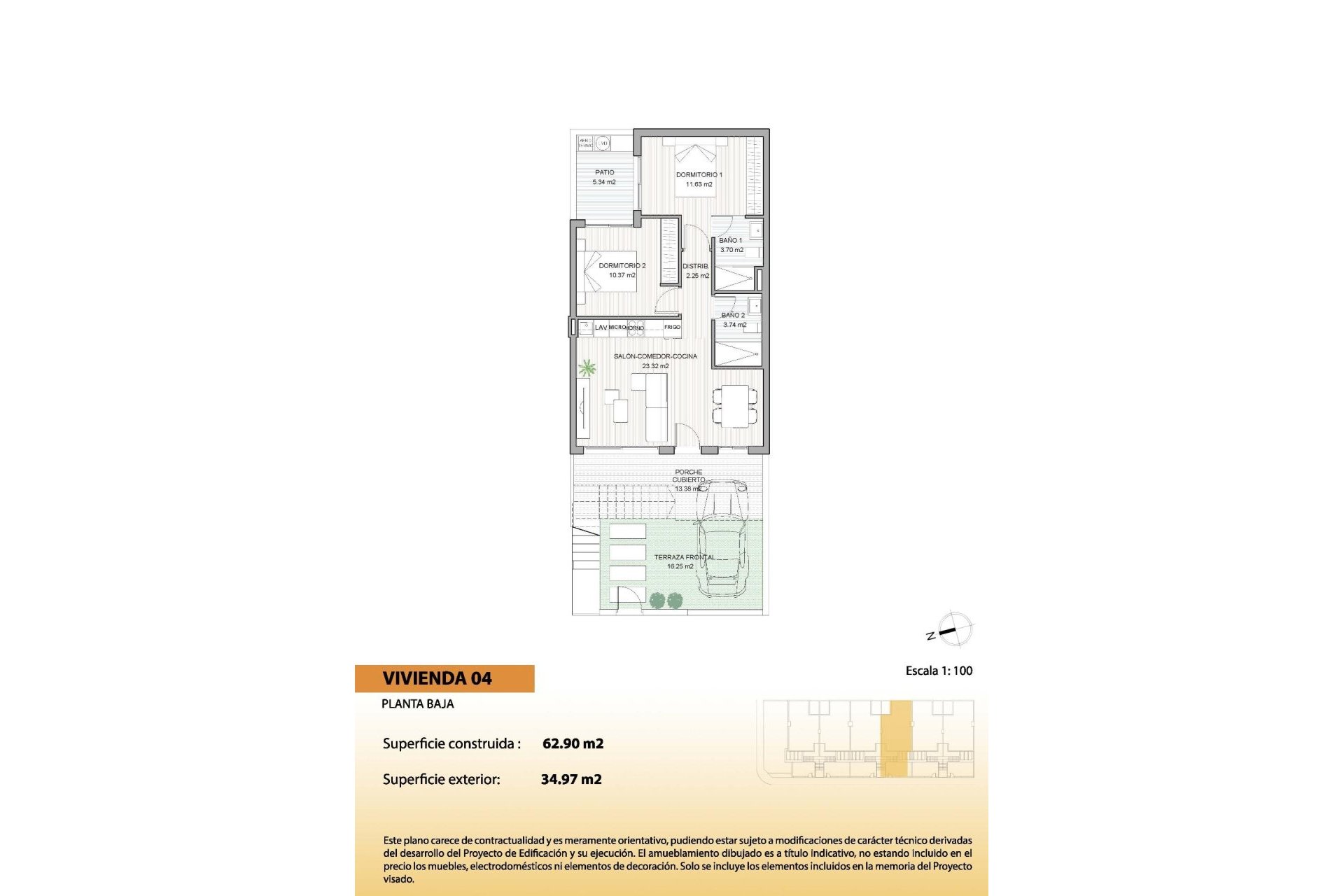 Rynek pierwotny - Bungalowy -
San Pedro del Pinatar - El Salero