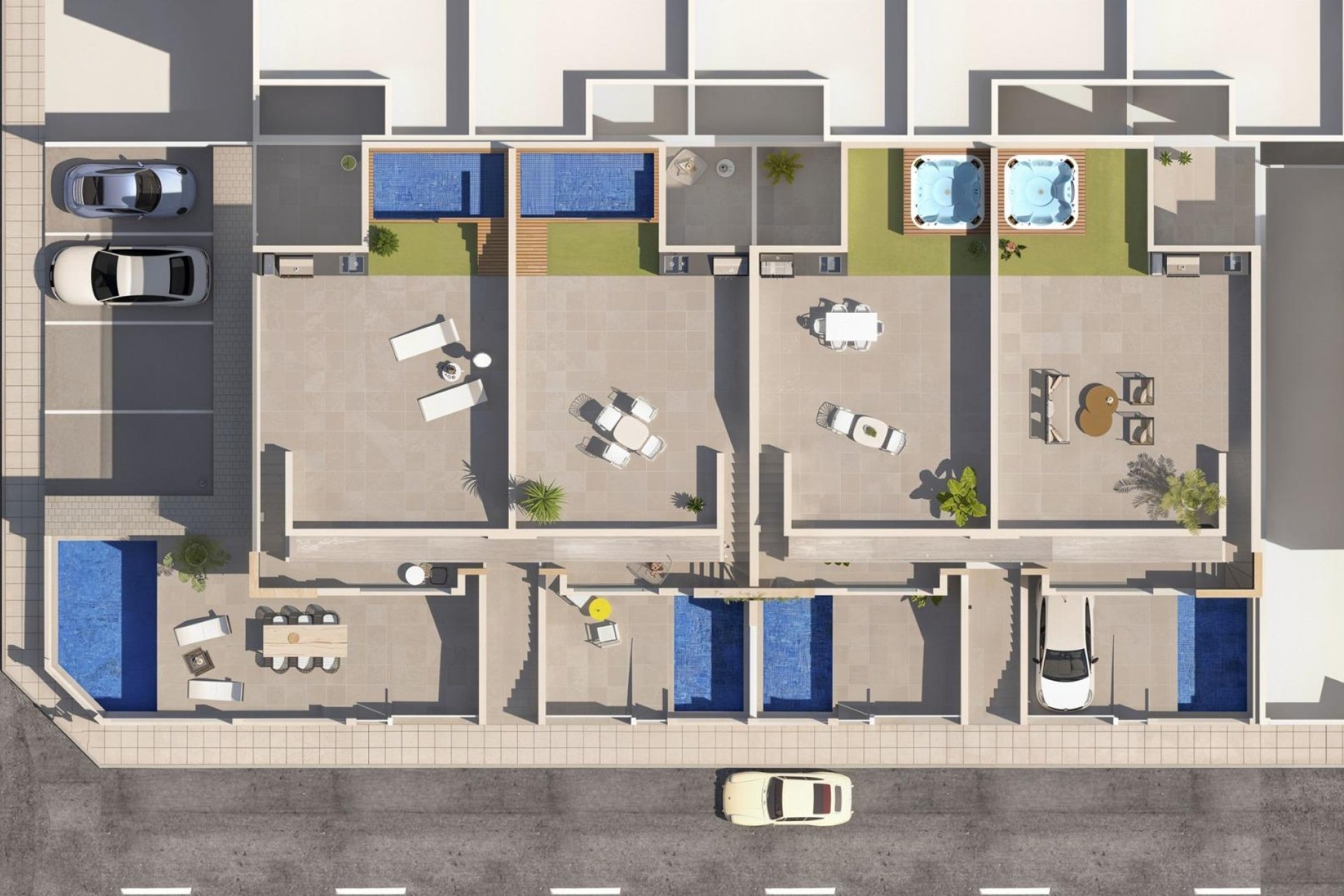 Rynek pierwotny - Bungalowy -
San Pedro del Pinatar - Las Esperanzas