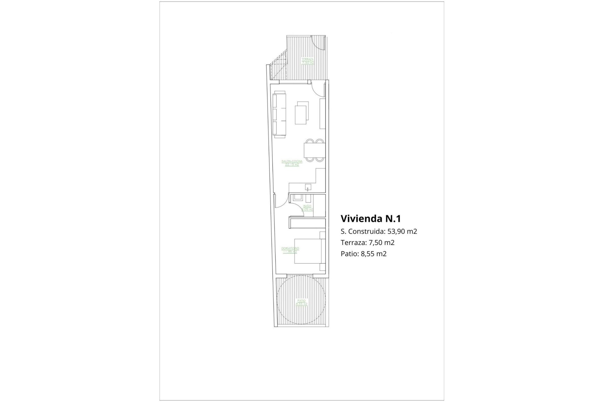 Rynek pierwotny - Bungalowy -
San Pedro del Pinatar - Los Antolinos