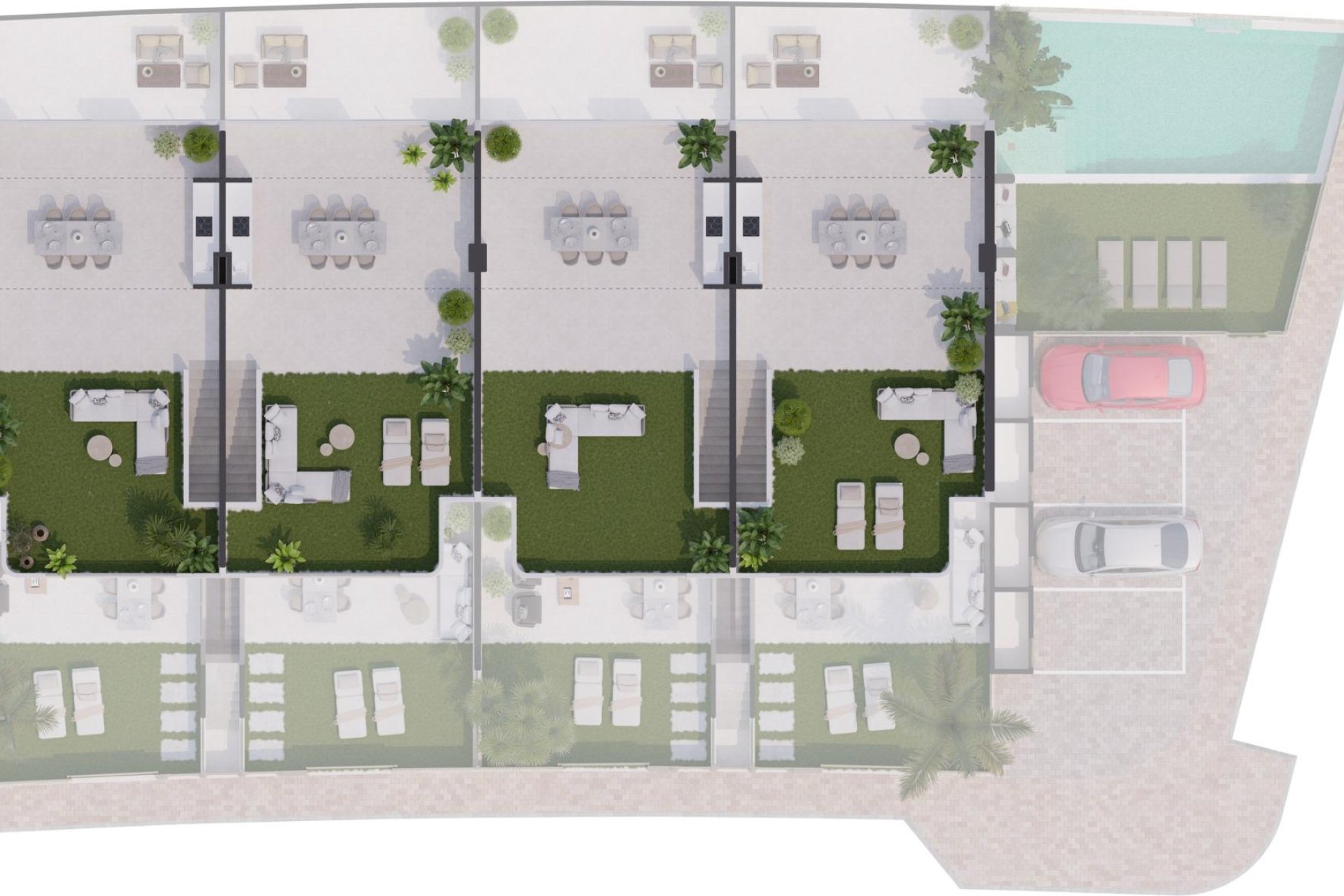 Rynek pierwotny - Bungalowy -
San Pedro del Pinatar - Los Cuarteros