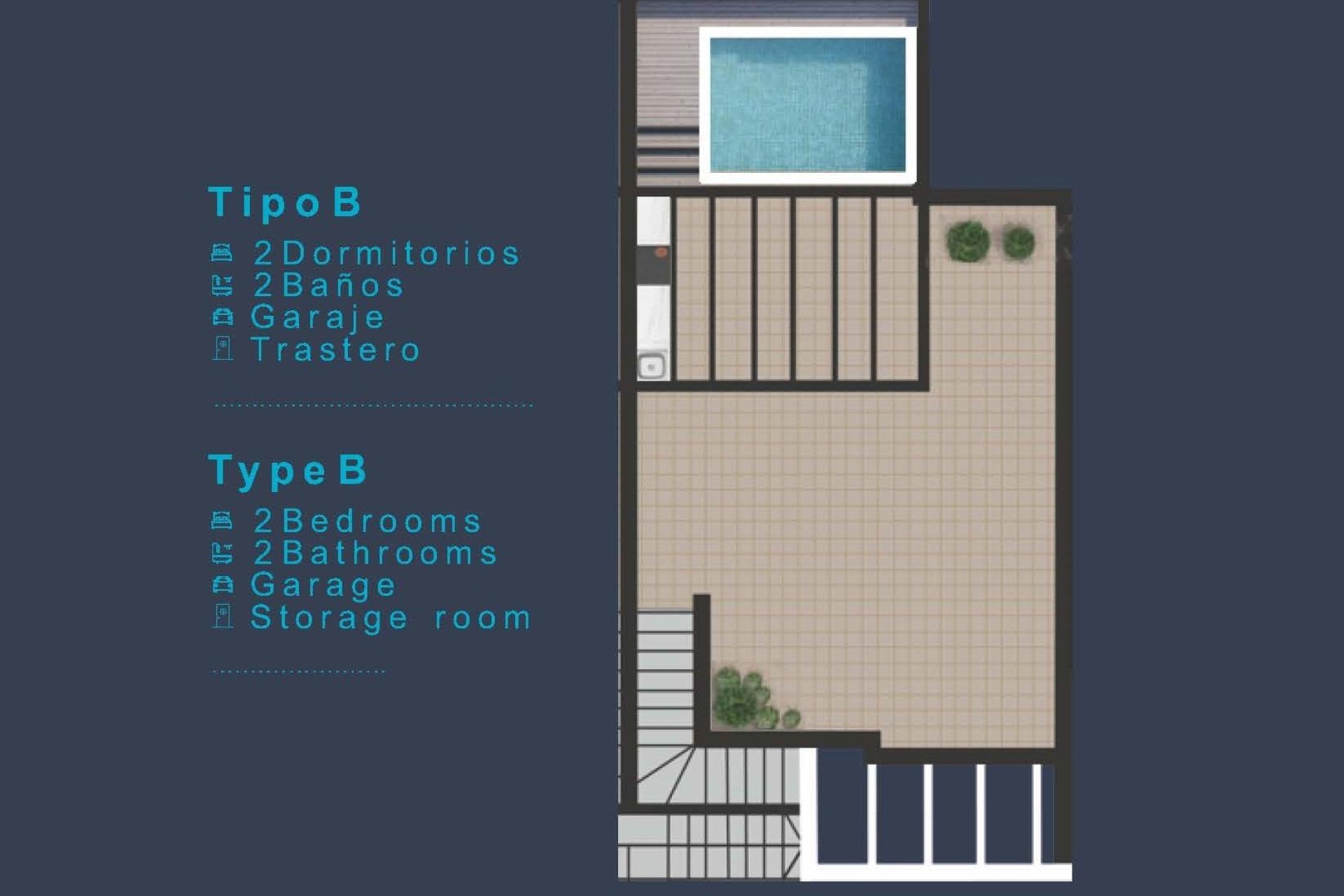 Rynek pierwotny - Bungalowy -
San Pedro del Pinatar - Los Pinos