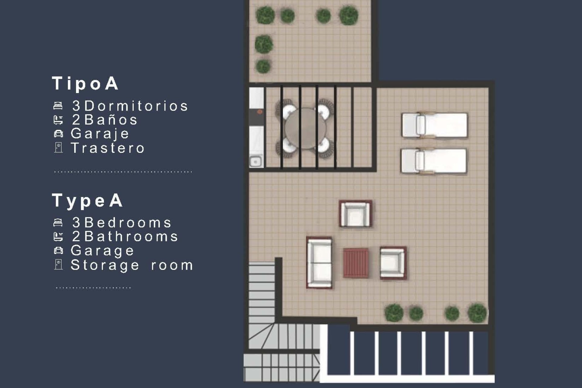 Rynek pierwotny - Bungalowy -
San Pedro del Pinatar - Los Pinos