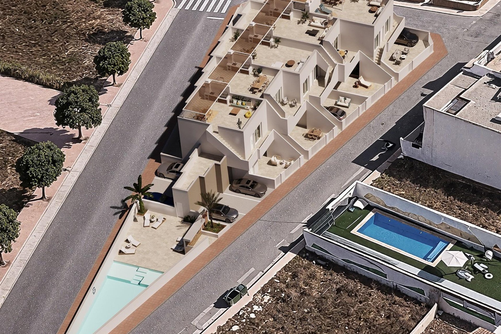 Rynek pierwotny - Bungalowy -
San Pedro del Pinatar - Pueblo