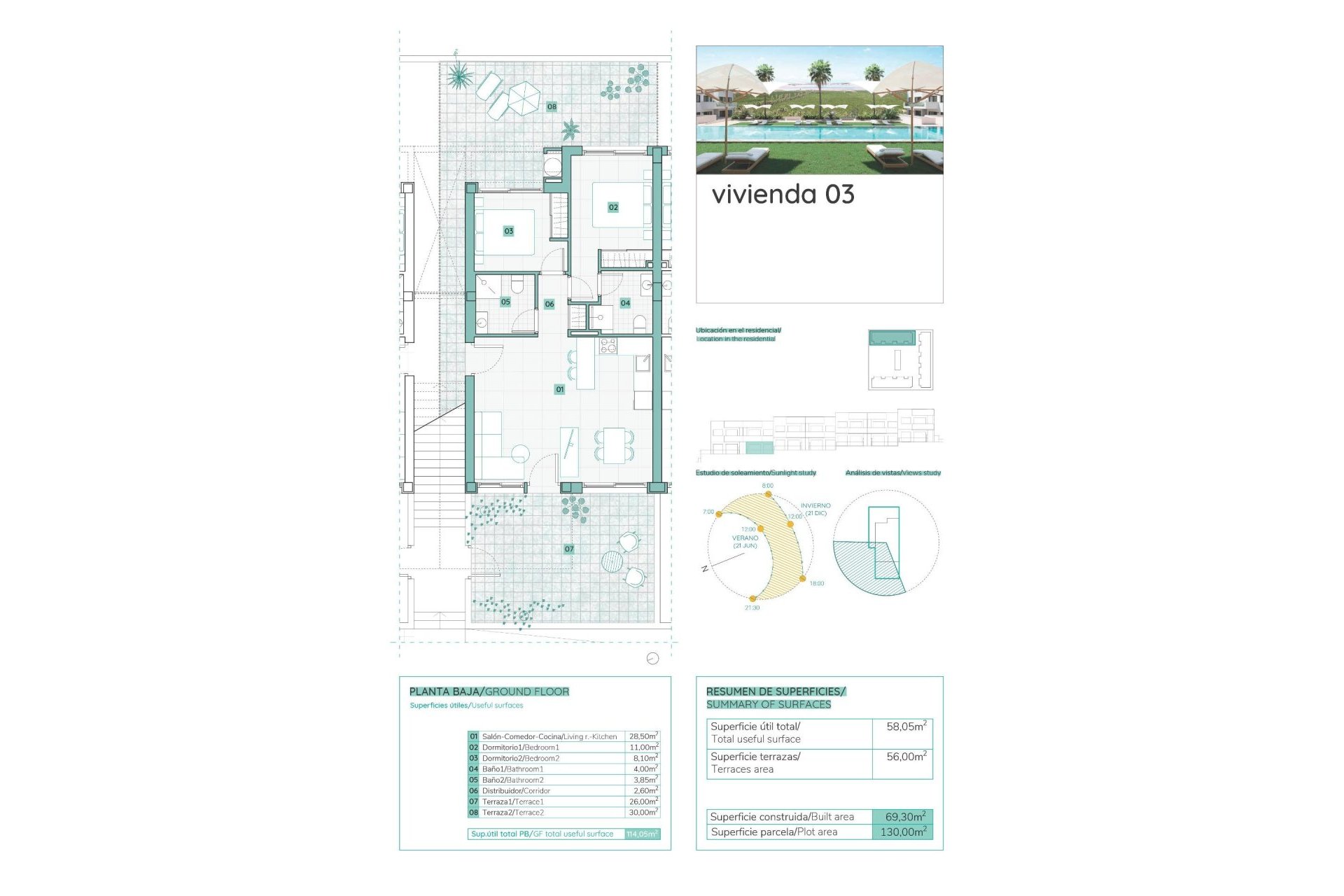 Rynek pierwotny - Bungalowy -
Torrevieja - Los Balcones - Los Altos del Edén