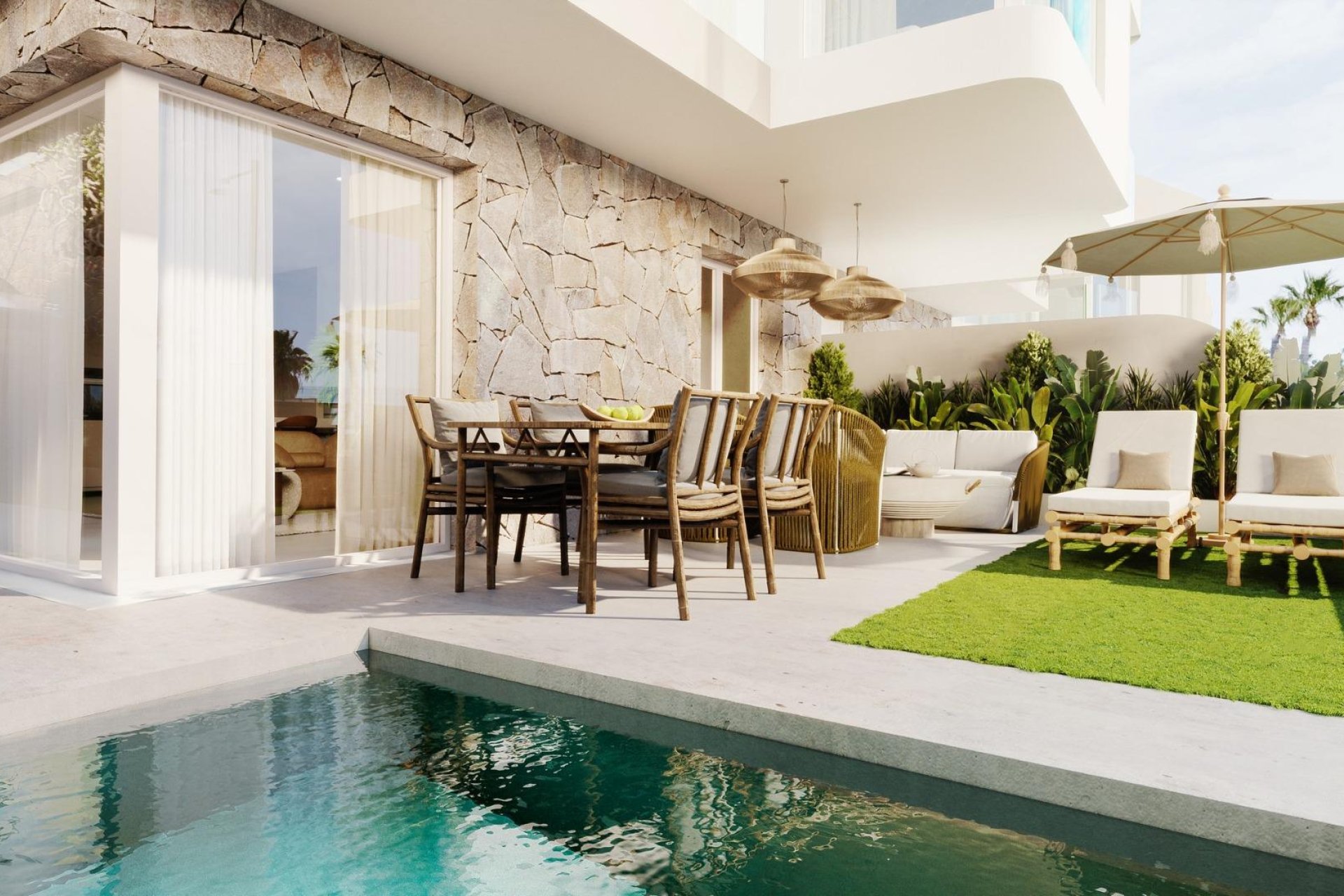 Rynek pierwotny - Dom Szeregowy -
Mojacar - Playa de la Mena