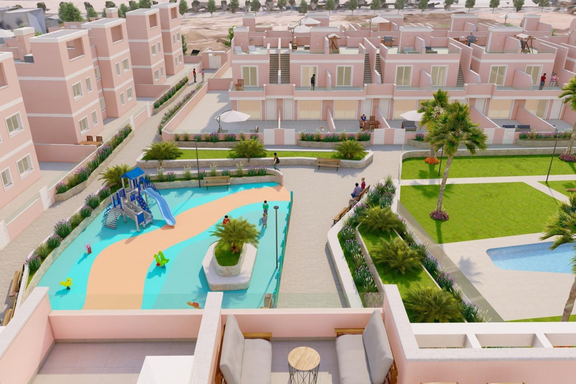 Rynek pierwotny - Dom Szeregowy -
Pilar de la Horadada - Lo Monte