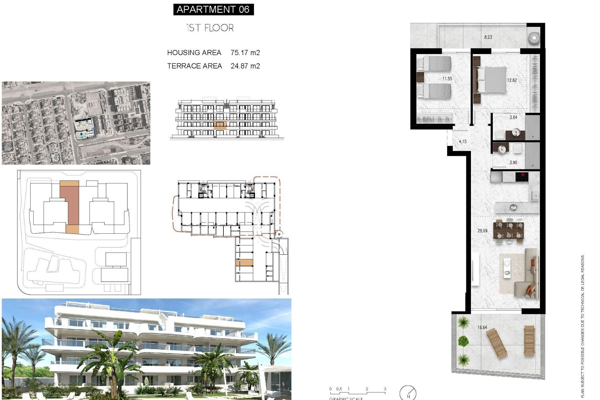 Rynek pierwotny - Mieszkanie w bloku -
Orihuela Costa - Lomas de Cabo Roig