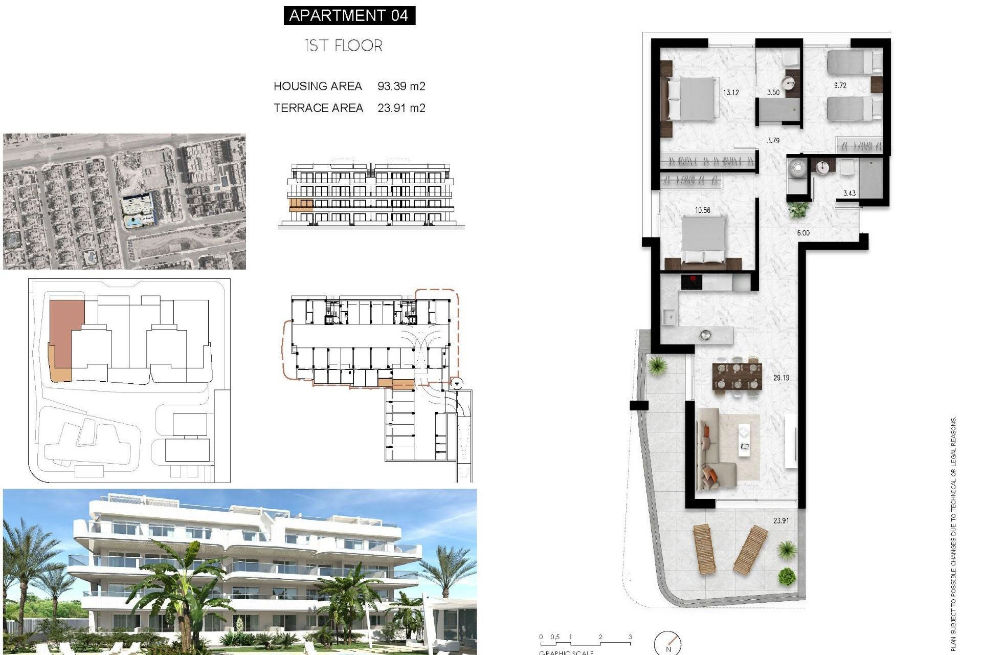 Rynek pierwotny - Mieszkanie w bloku -
Orihuela Costa - Lomas de Cabo Roig