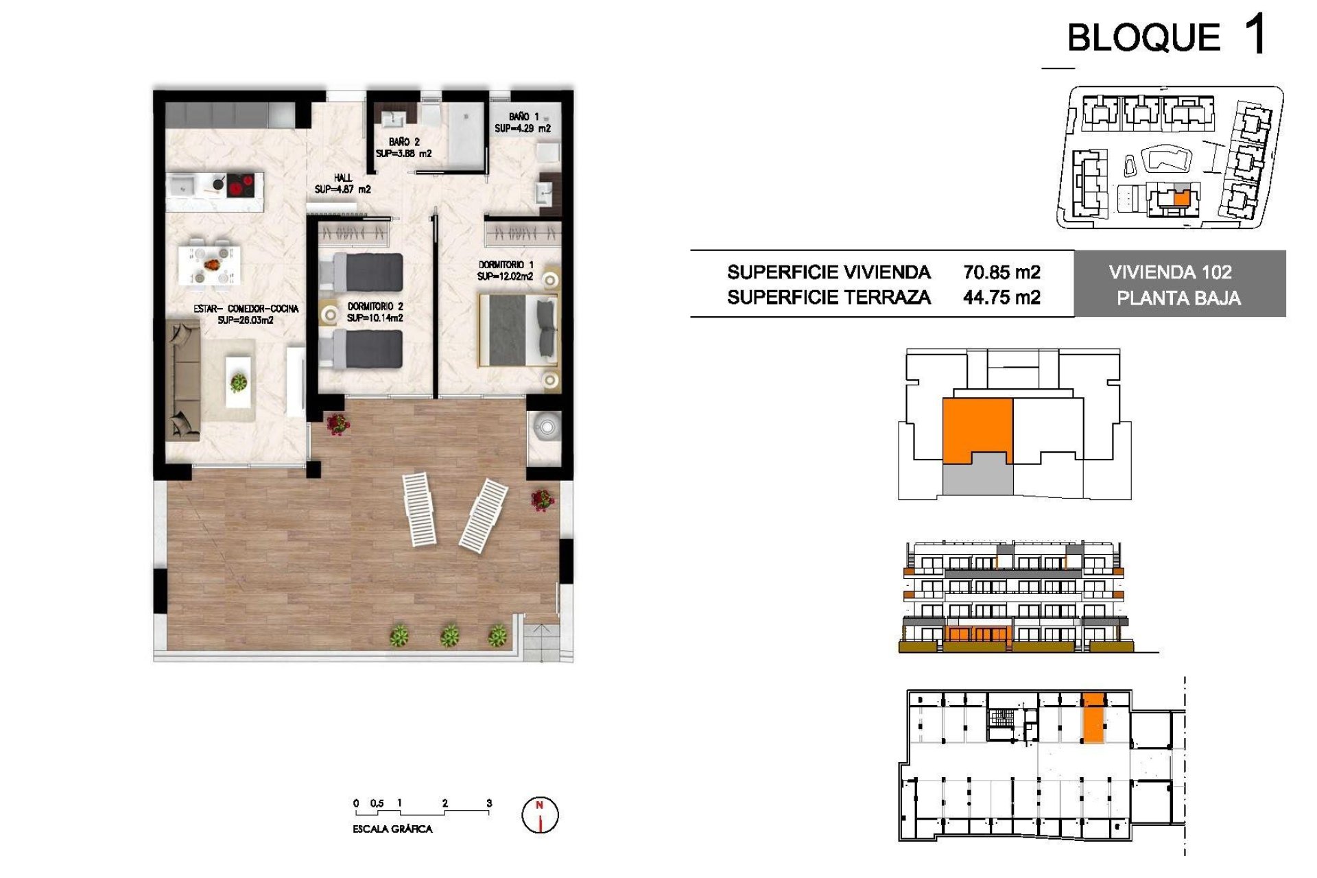 Rynek pierwotny - Mieszkanie w bloku -
Orihuela Costa - Los Altos