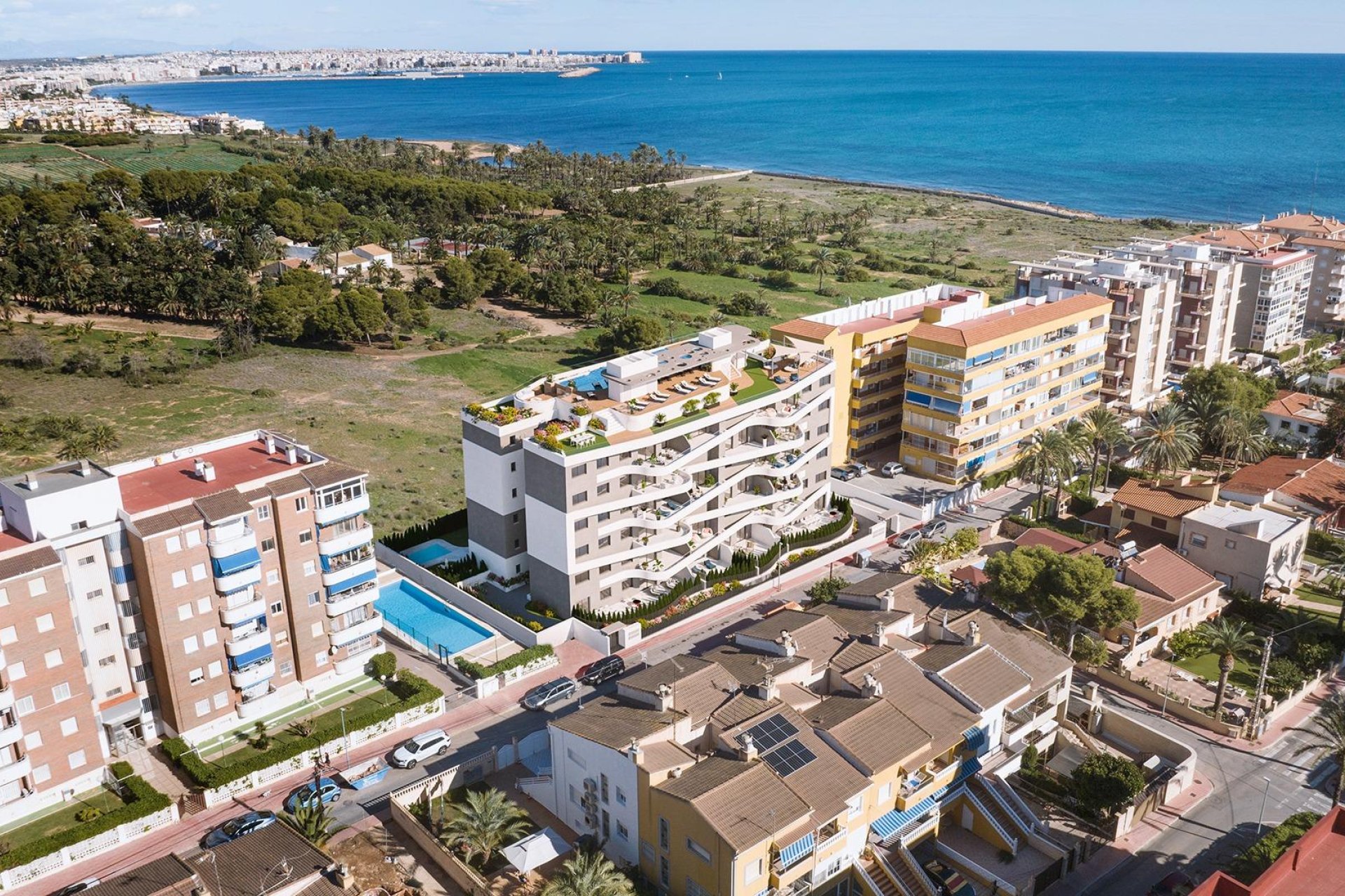 Rynek pierwotny - Mieszkanie w bloku -
Torrevieja - Punta prima