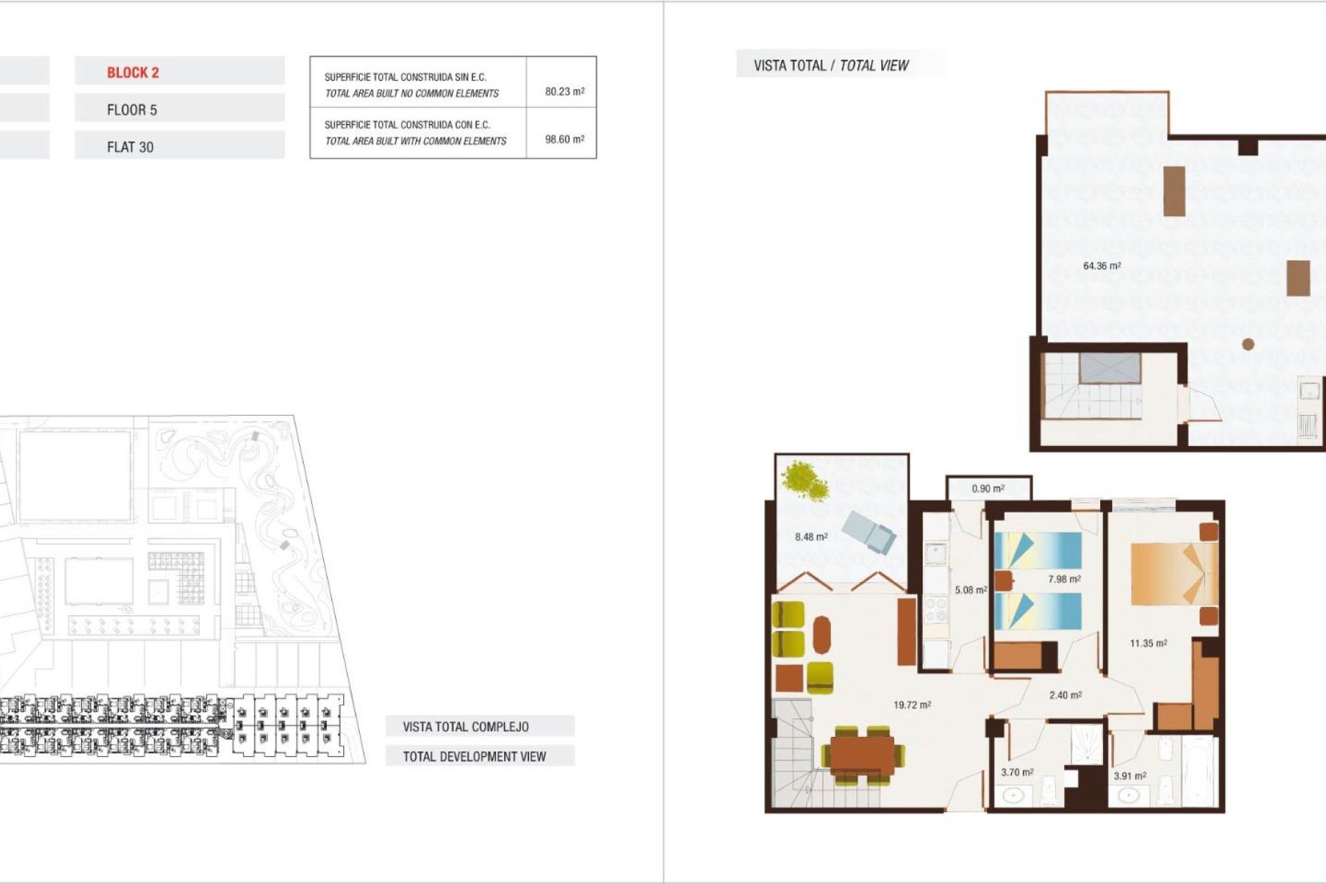 Rynek pierwotny - Penthouse -
Archena - Villanueva del Rio Segura