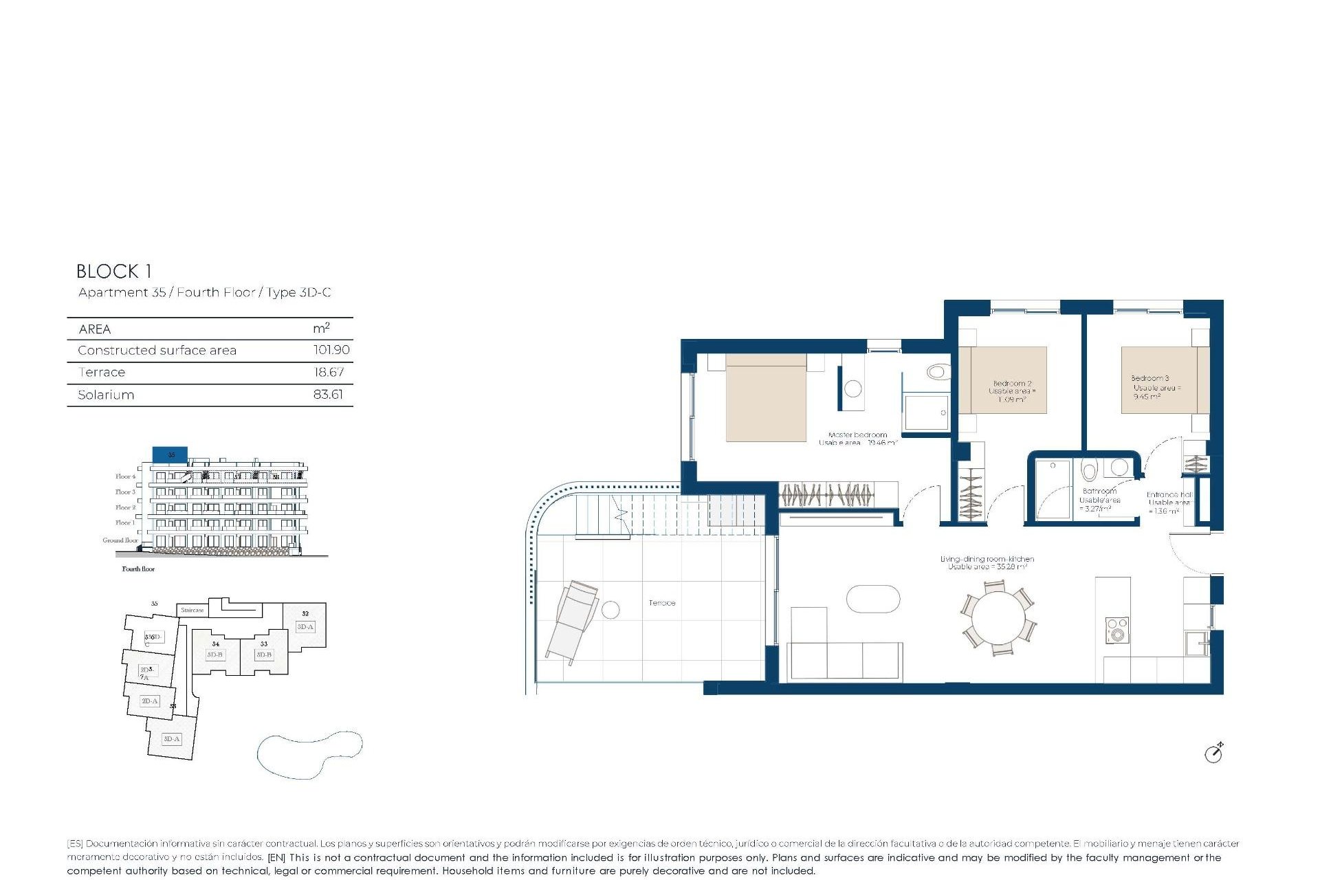 Rynek pierwotny - Penthouse -
Baños y Mendigo - El Valle Golf