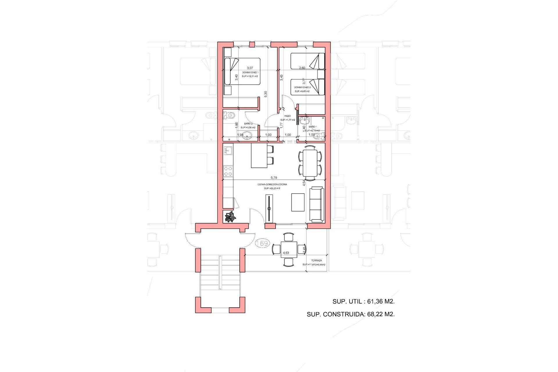 Rynek pierwotny - Penthouse -
Fuente Álamo - La Pinilla