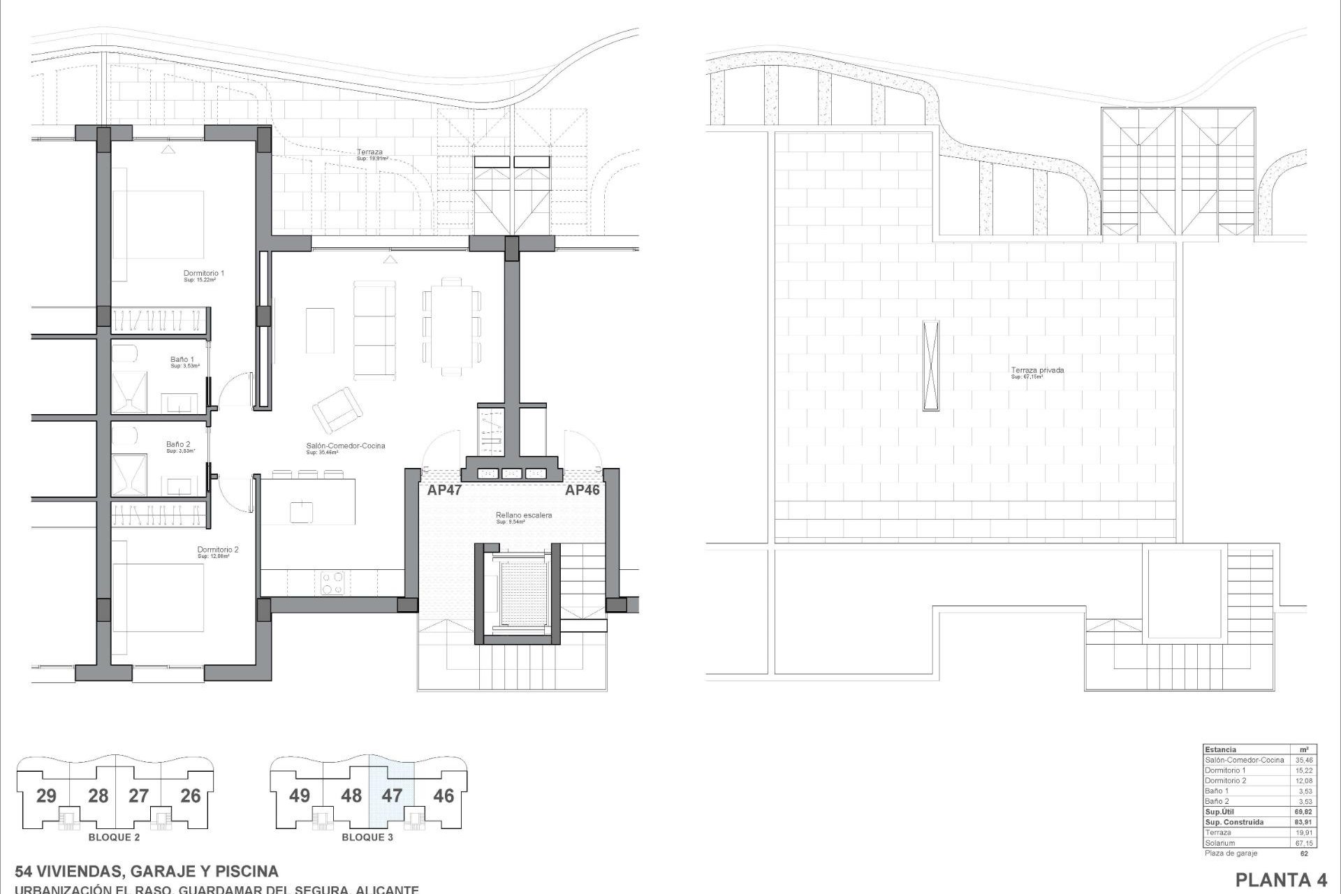 Rynek pierwotny - Penthouse -
Guardamar del Segura - El Raso