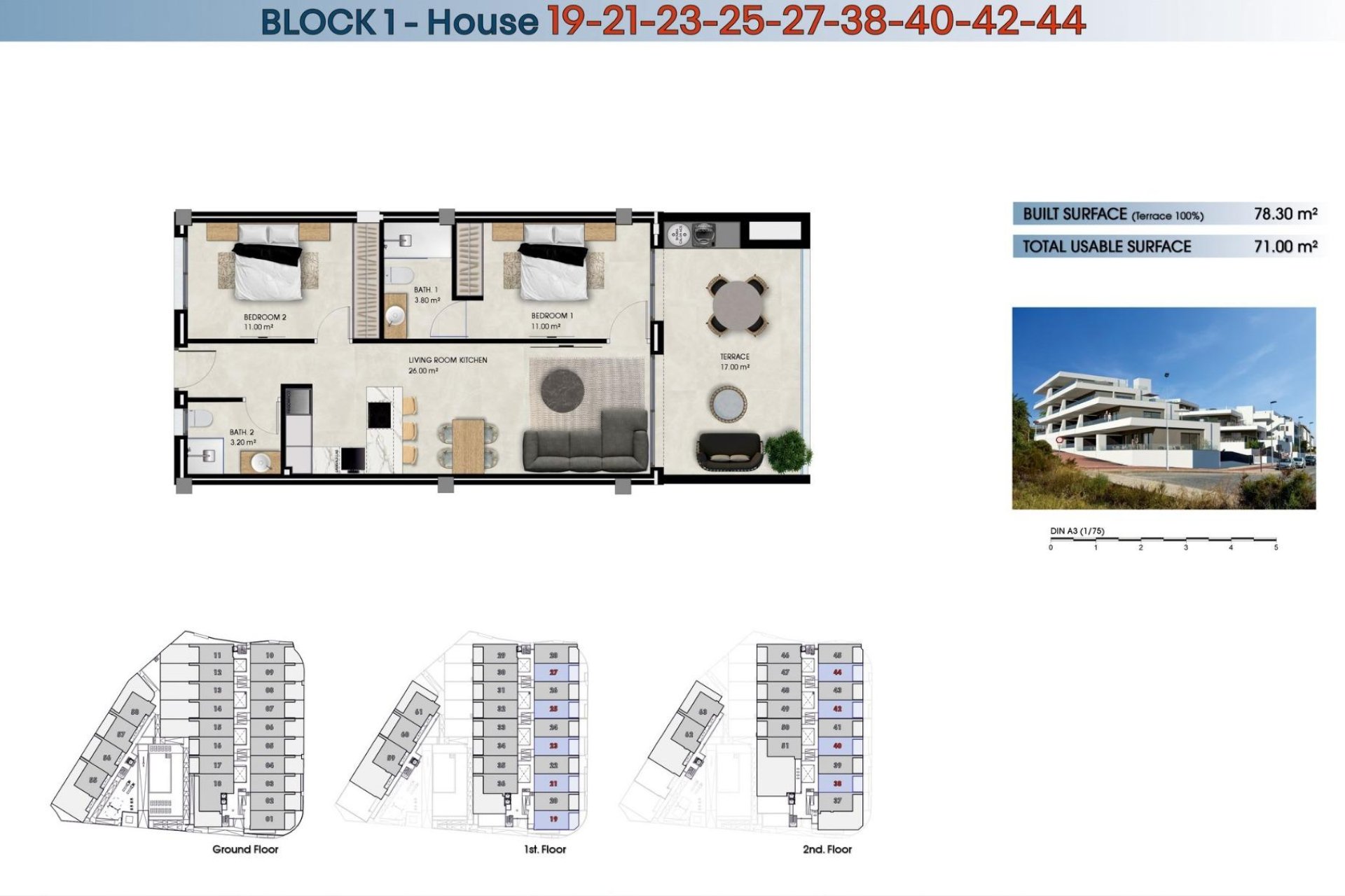 Rynek pierwotny - Penthouse -
La Marina - La Marina del Pinet