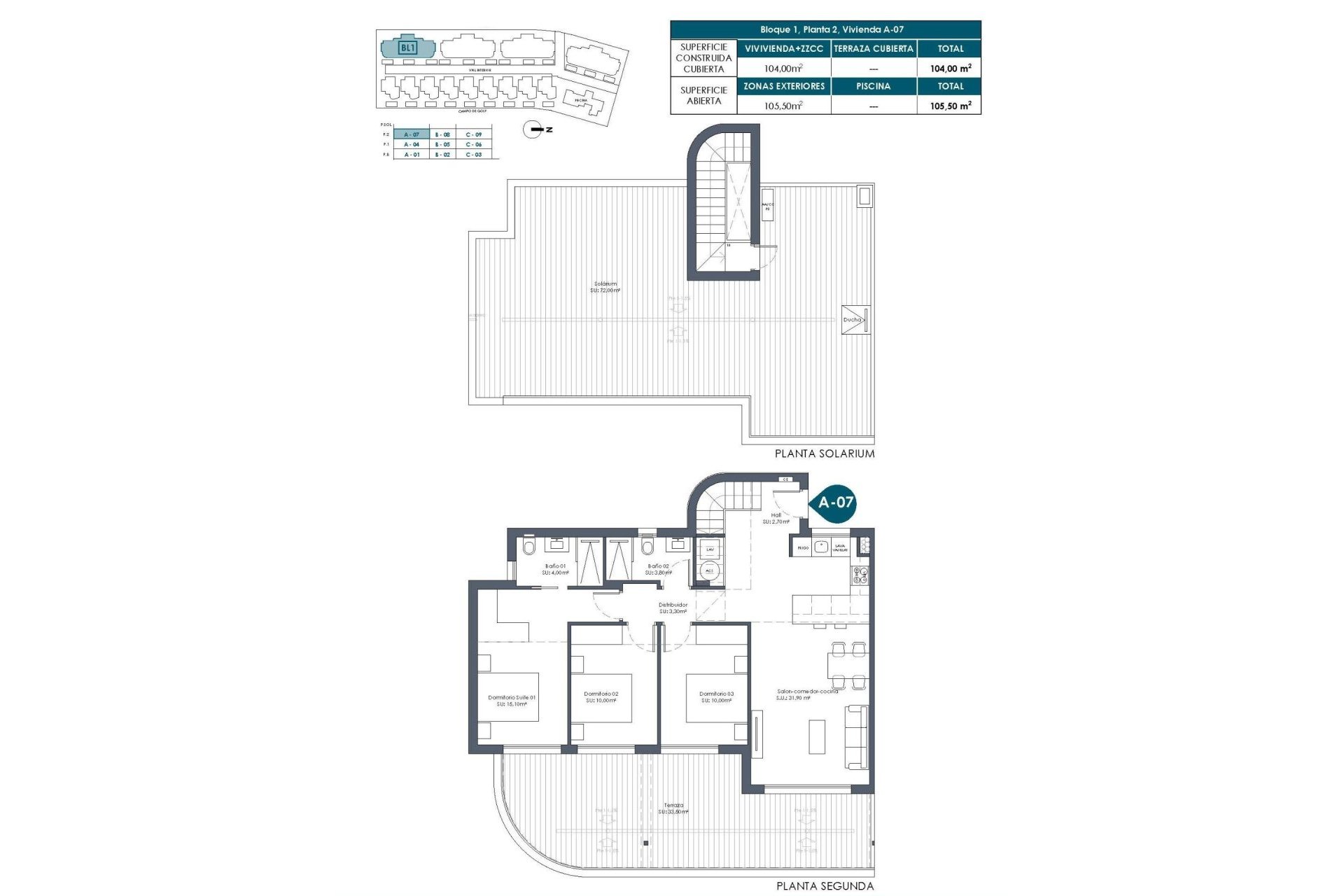 Rynek pierwotny - Penthouse -
Los Alcázares - Serena Golf