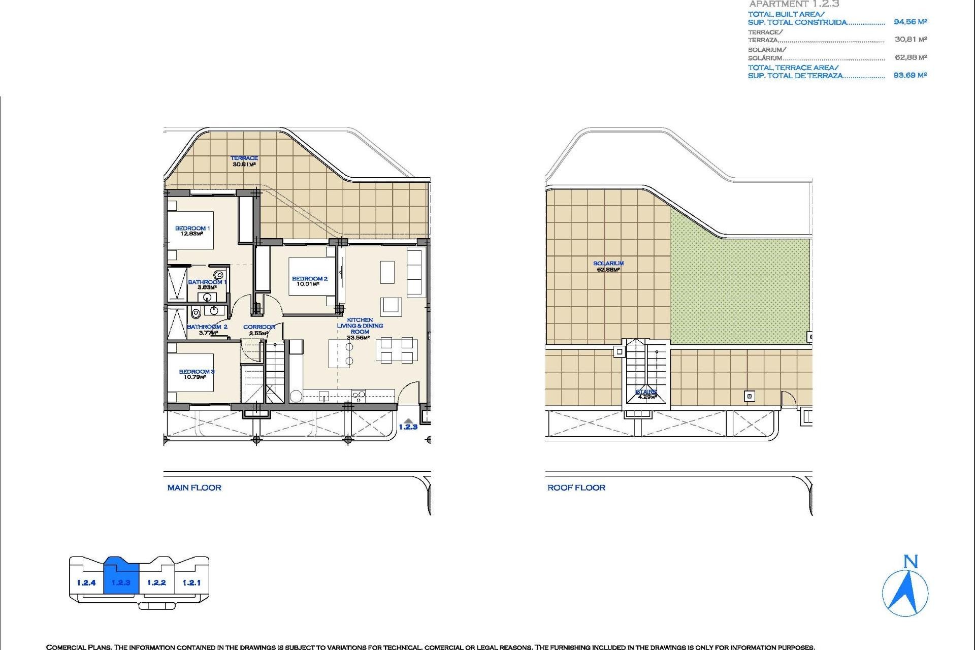 Rynek pierwotny - Penthouse -
Los Alcázares - Serena Golf