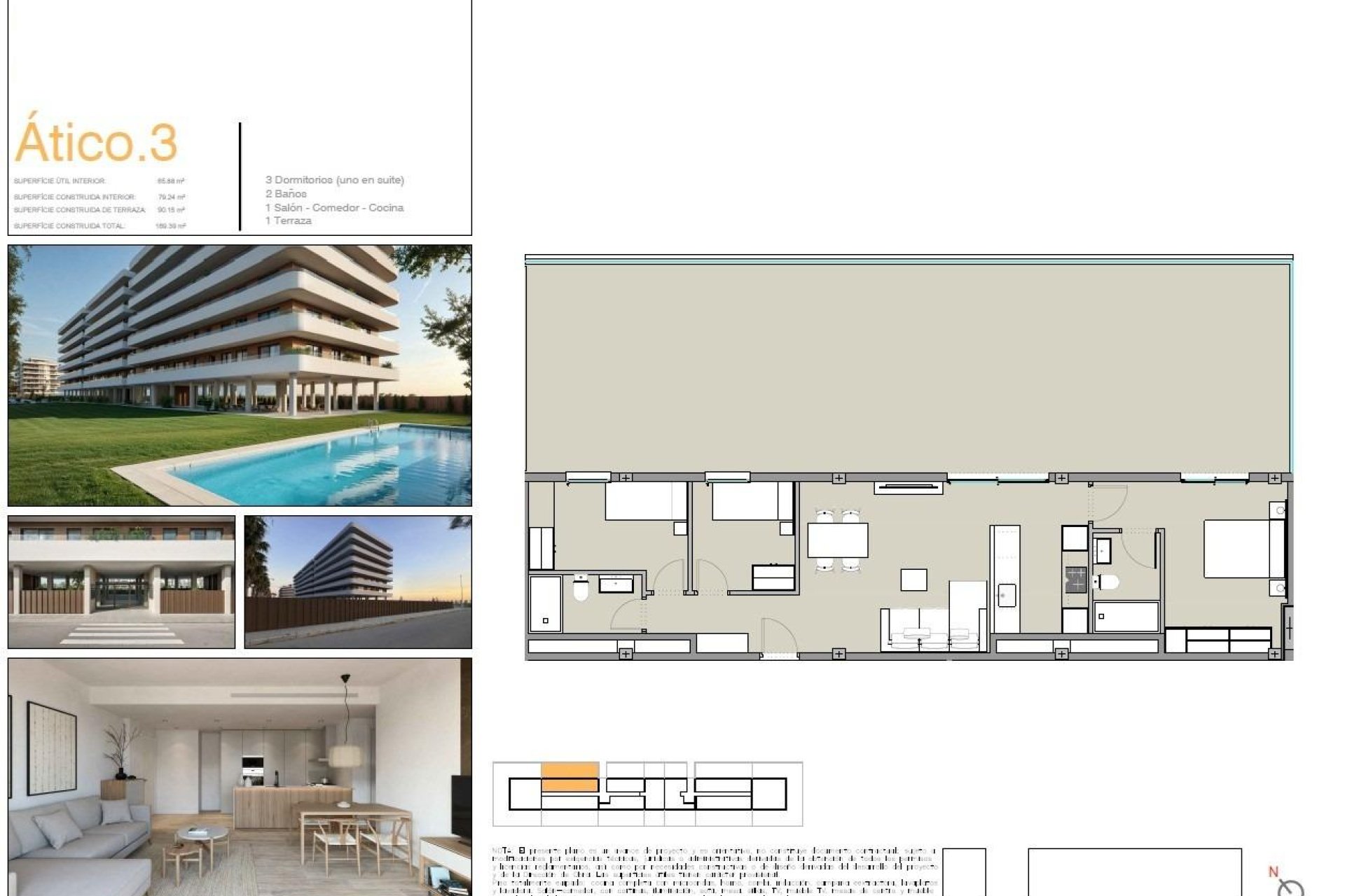 Rynek pierwotny - Penthouse -
Moncofa - Playa de Moncofa