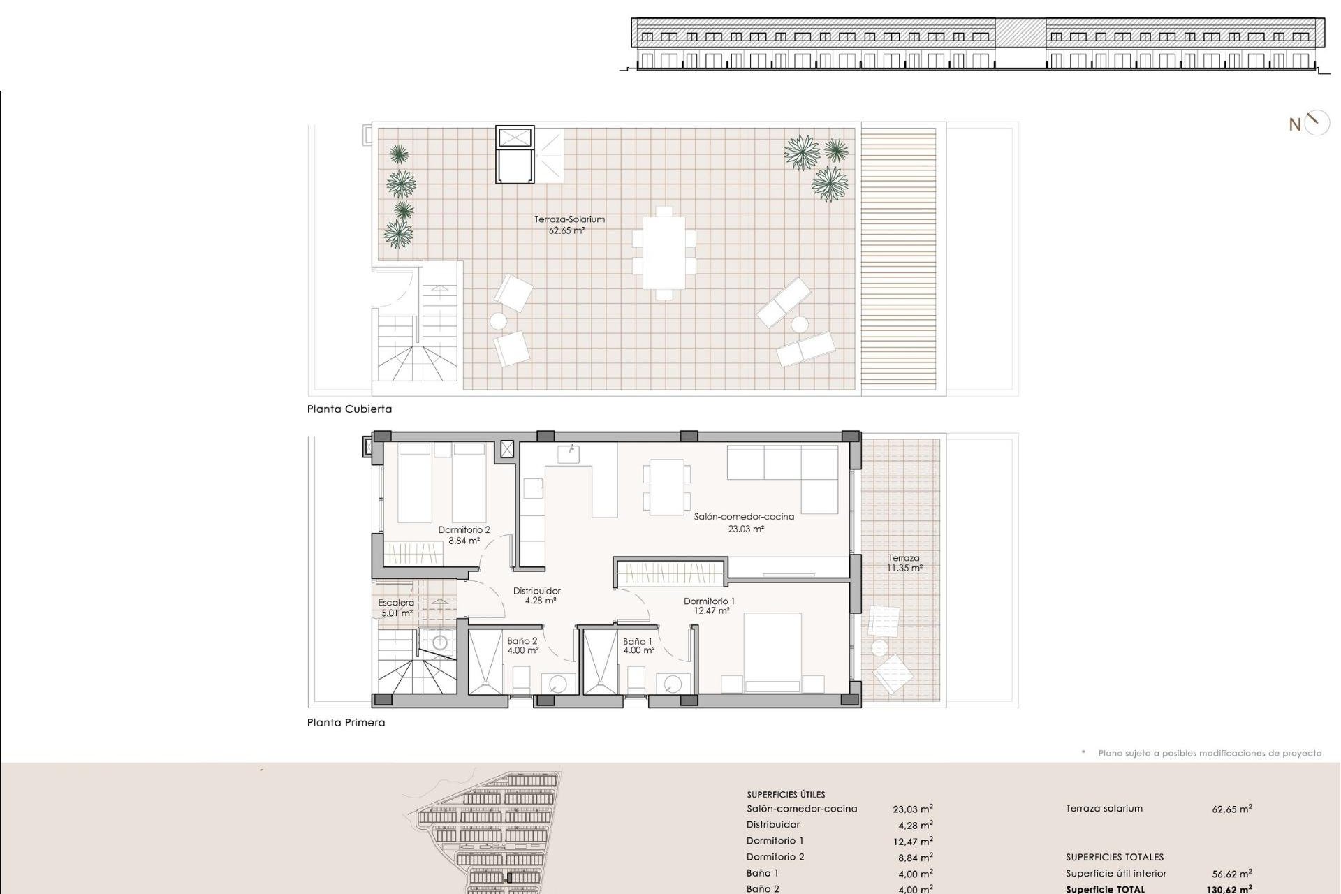 Rynek pierwotny - Penthouse -
Pulpi - Aguilón Golf