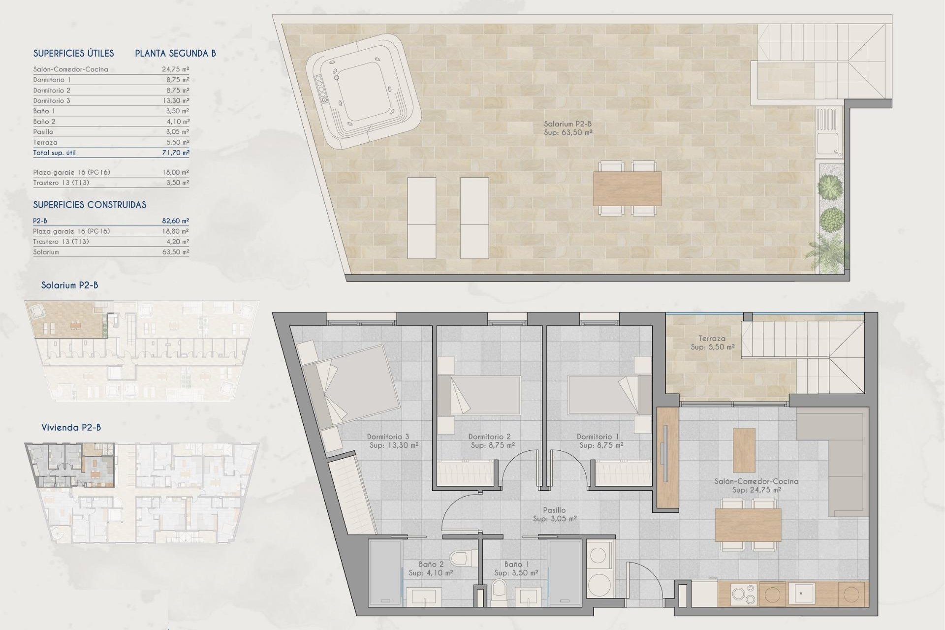 Rynek pierwotny - Penthouse -
San Pedro del Pinatar - Lo Pagan