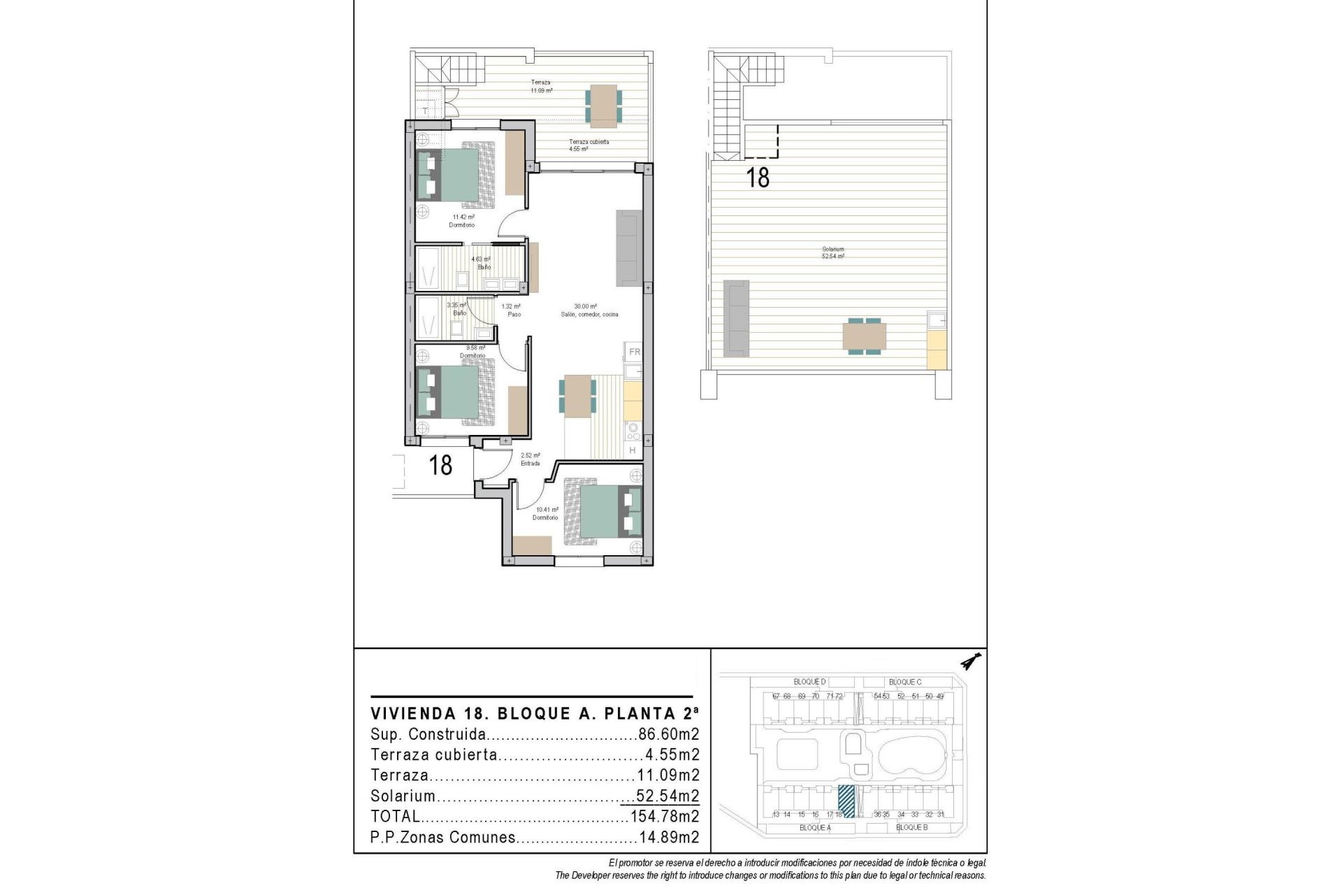 Rynek pierwotny - Penthouse -
Torre Pacheco - San Cayetano
